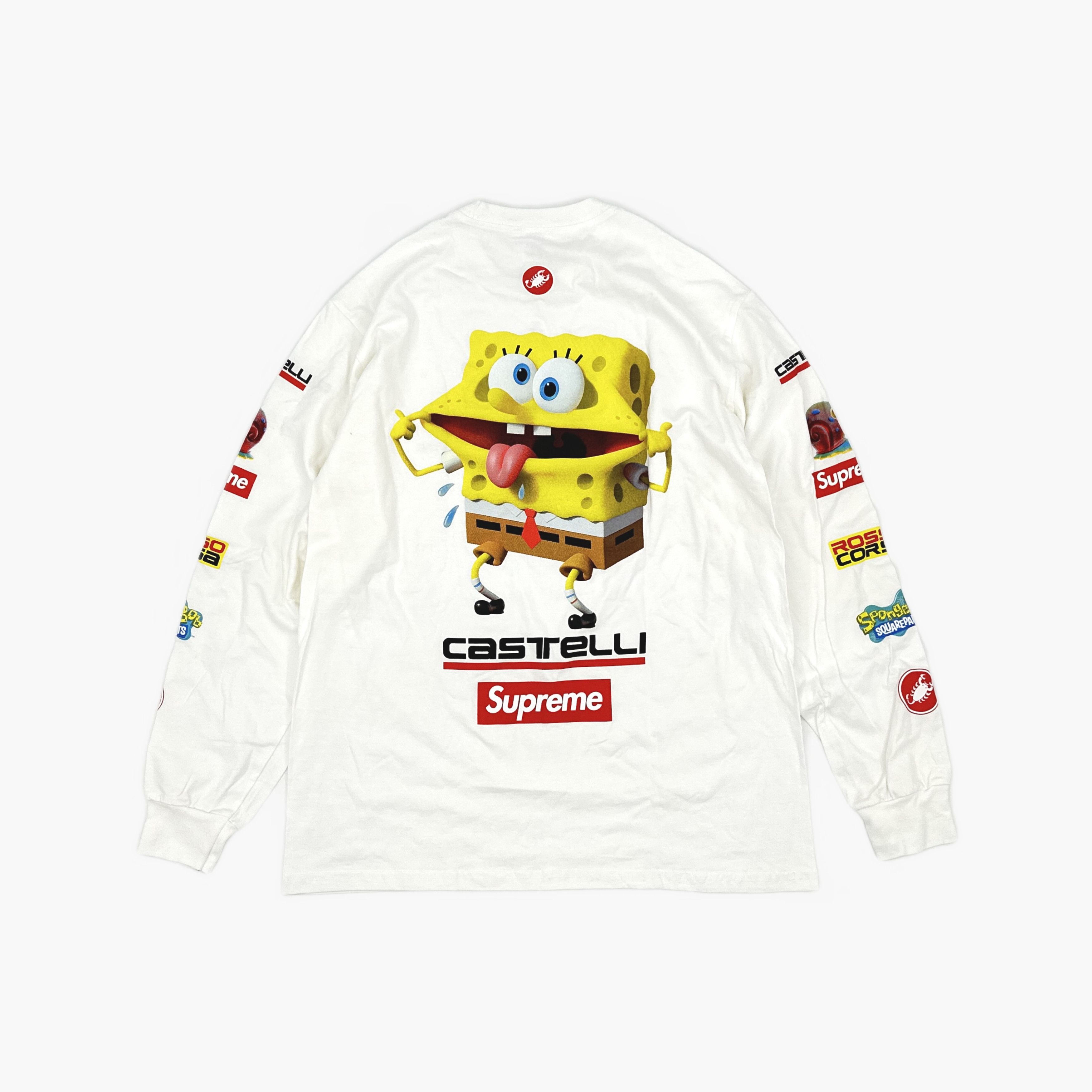 Supreme Supreme x Castelli SpongeBob L/S T-Shirt Size L Size US L / EU 52-54 / 3 - 2 Thumbnail