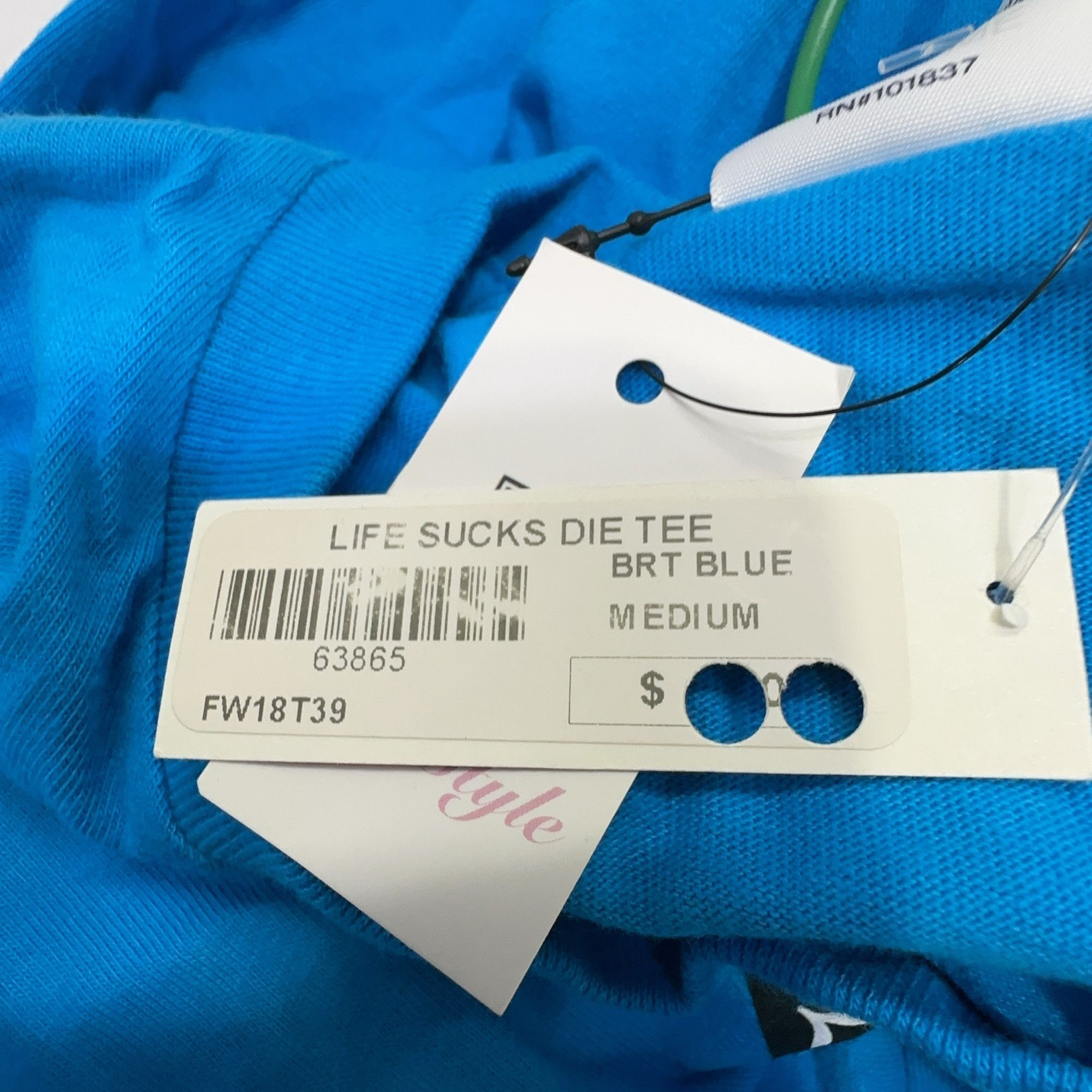 Supreme Supreme Life Sucks Die Graphic T-Shirt Size M Size US M / EU 48-50 / 2 - 5 Thumbnail