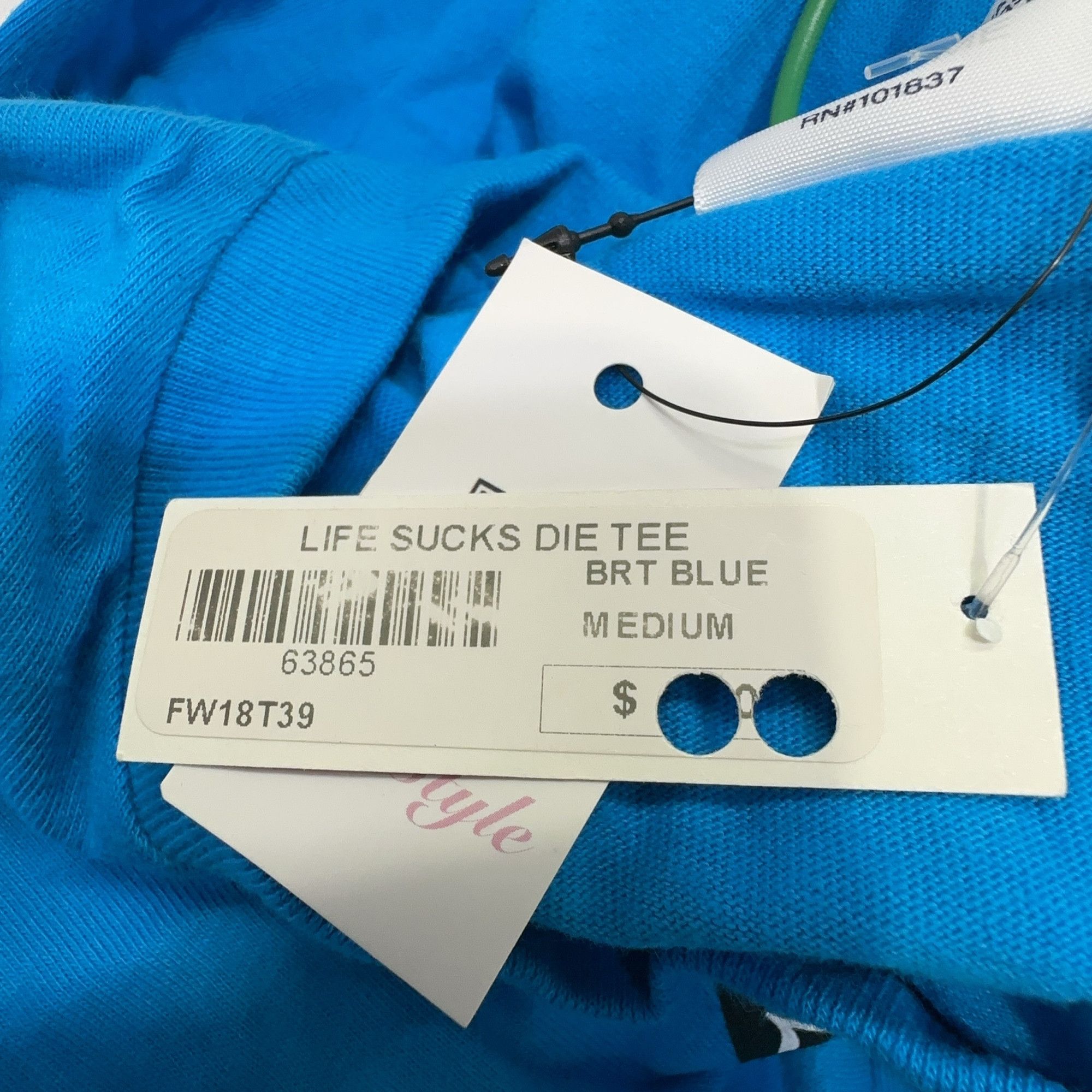 Supreme Supreme Life Sucks Die Graphic T-Shirt Size M Size US M / EU 48-50 / 2 - 4 Thumbnail