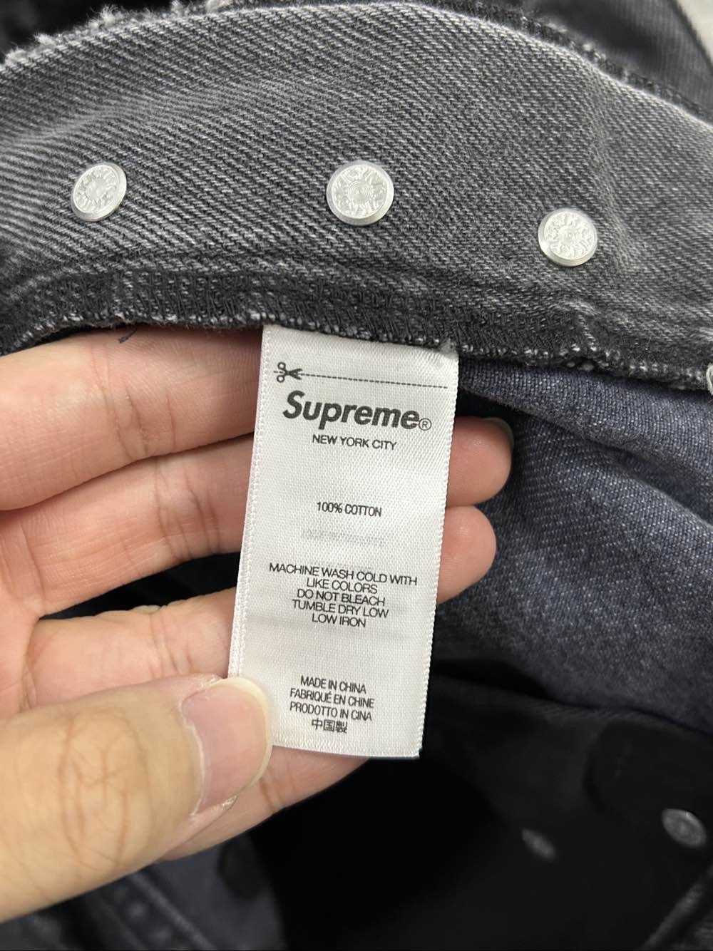 Supreme Supreme Star Regular Jean Black Size 36 Size US 36 / EU 52 - 4 Thumbnail