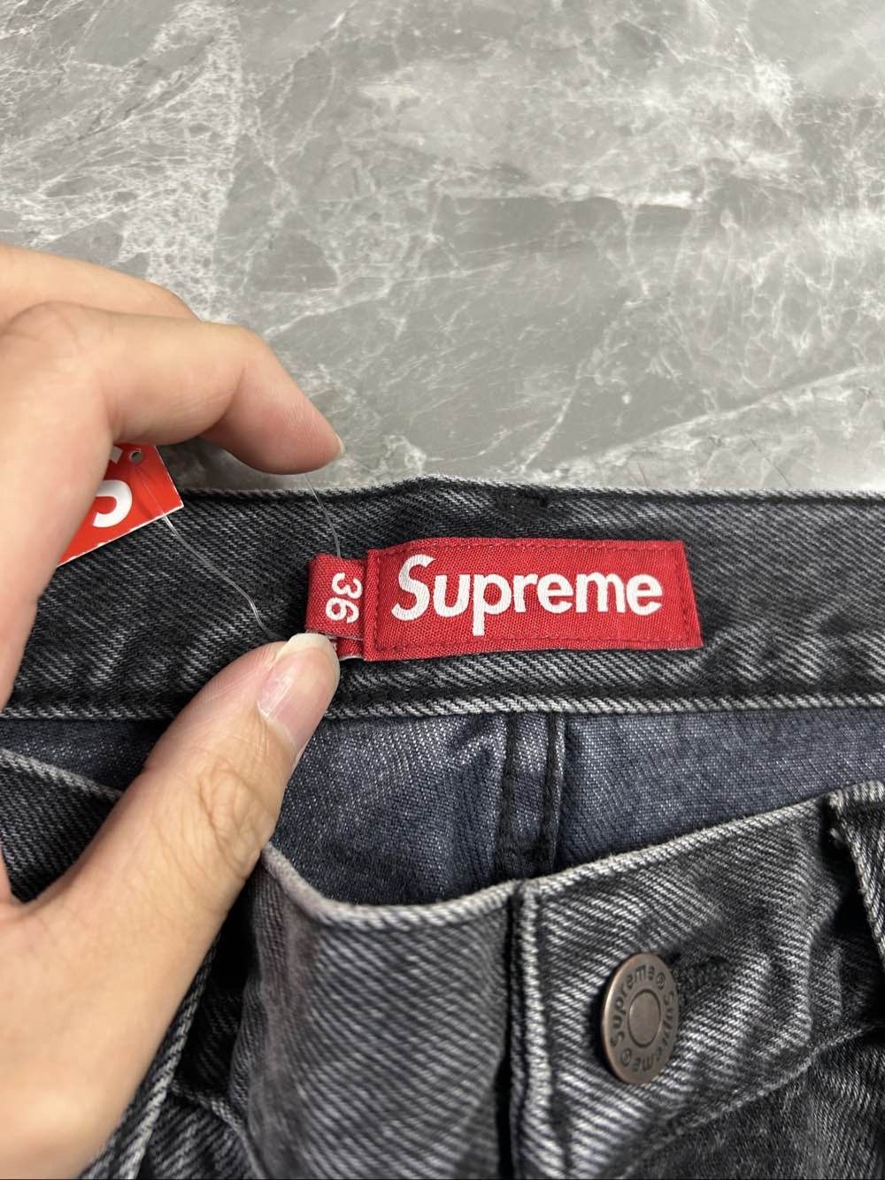 Supreme Supreme Star Regular Jean Black Size 36 Size US 36 / EU 52 - 3 Thumbnail
