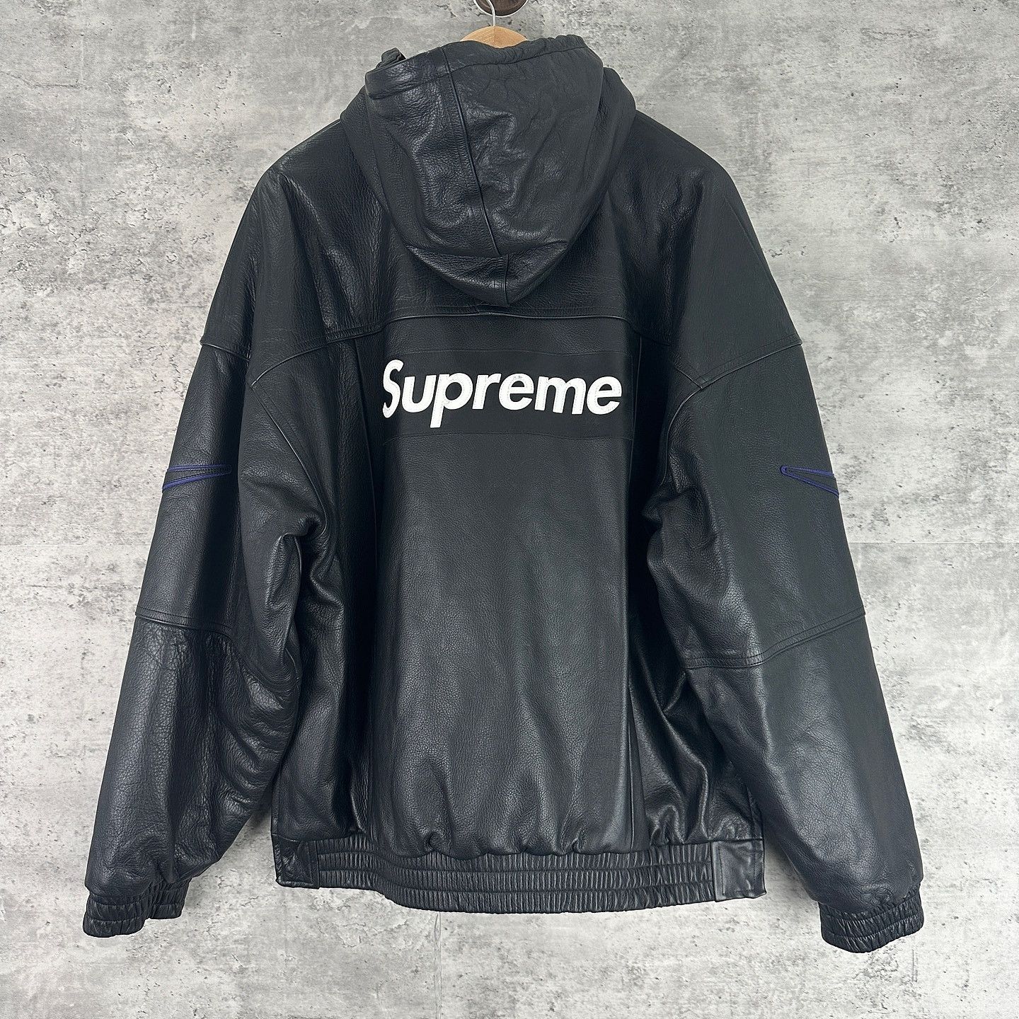 Supreme Supreme x Nike Leather Anorak Size M Size US M / EU 48-50 / 2 - 2 Thumbnail