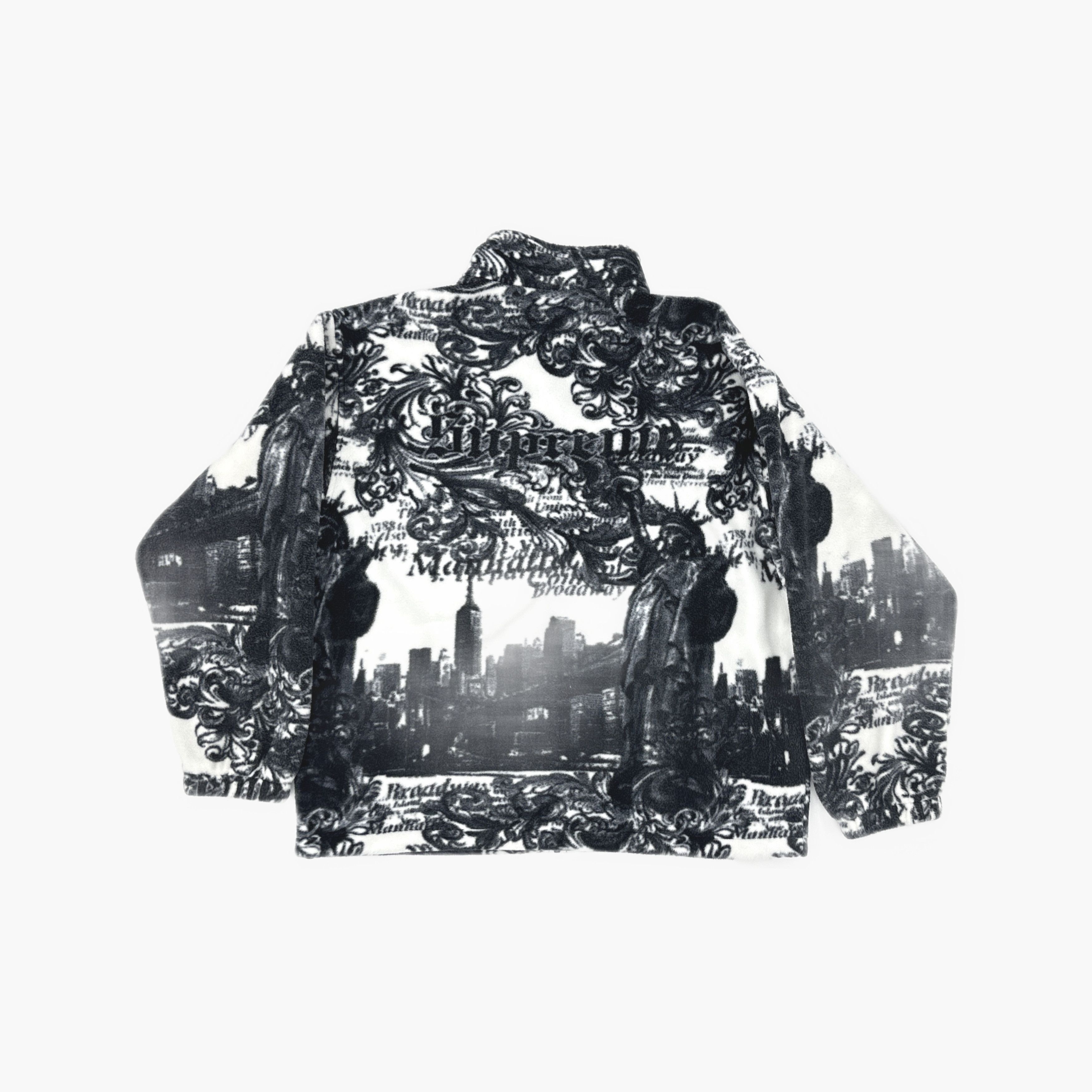 Supreme Supreme New York Cityscape Fleece Jacket Size L Size US L / EU 52-54 / 3 - 2 Thumbnail