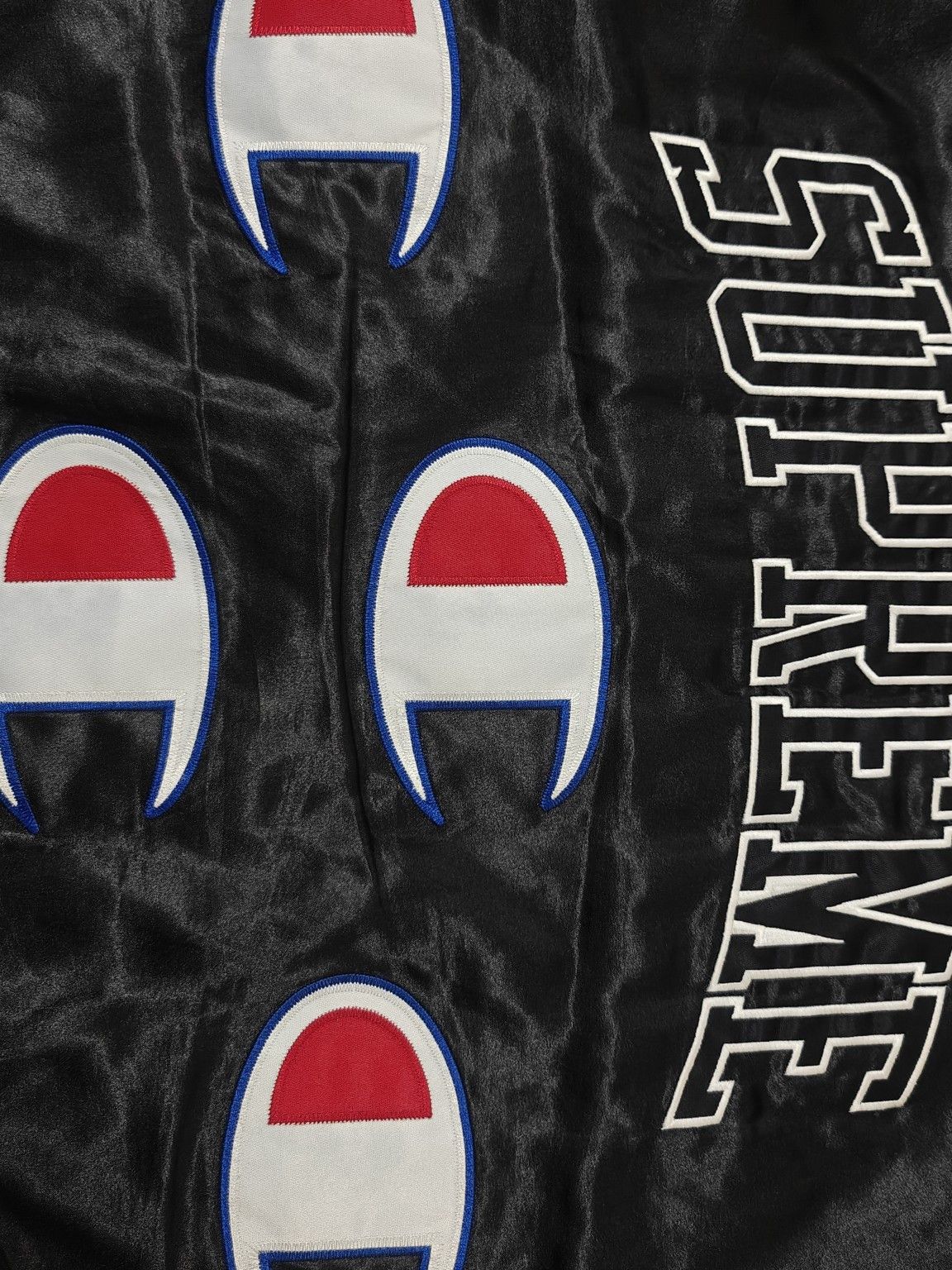 Supreme Supreme x Champion Hooded Varsity Jacket Size L Size US L / EU 52-54 / 3 - 6 Thumbnail