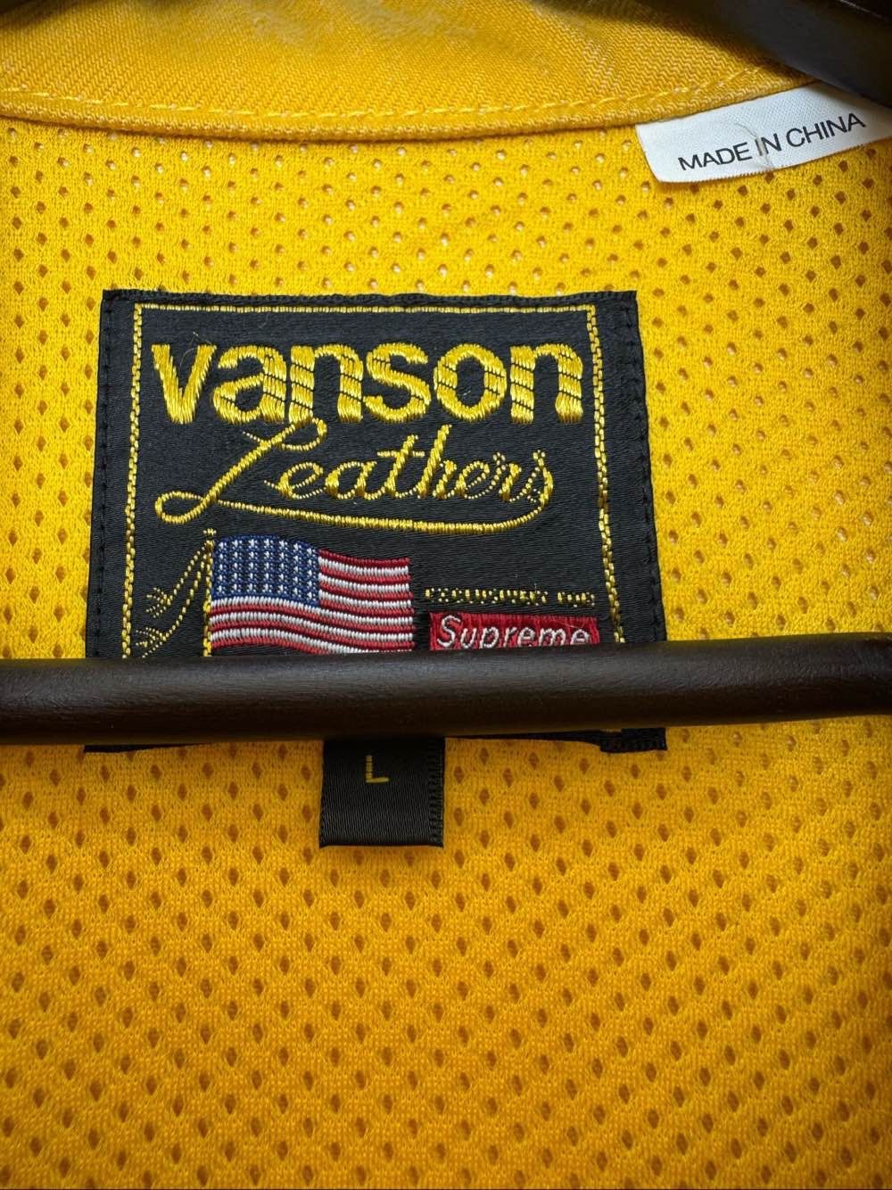 Supreme Supreme x Vanson Leathers Cordura Denim Jacket Size L Size US L / EU 52-54 / 3 - 3 Thumbnail