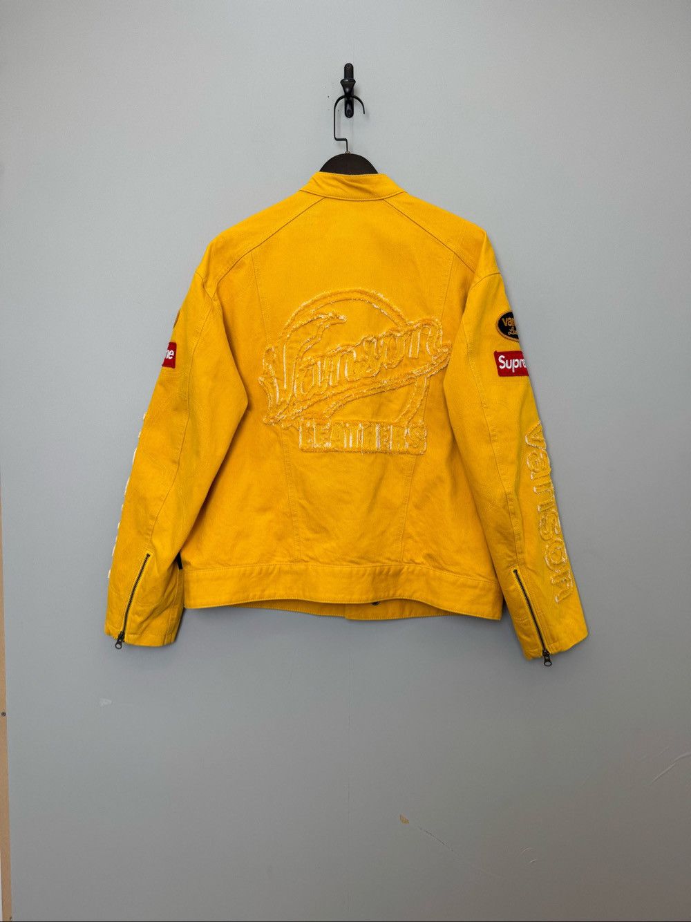 Supreme Supreme x Vanson Leathers Cordura Denim Jacket Size L Size US L / EU 52-54 / 3 - 2 Thumbnail