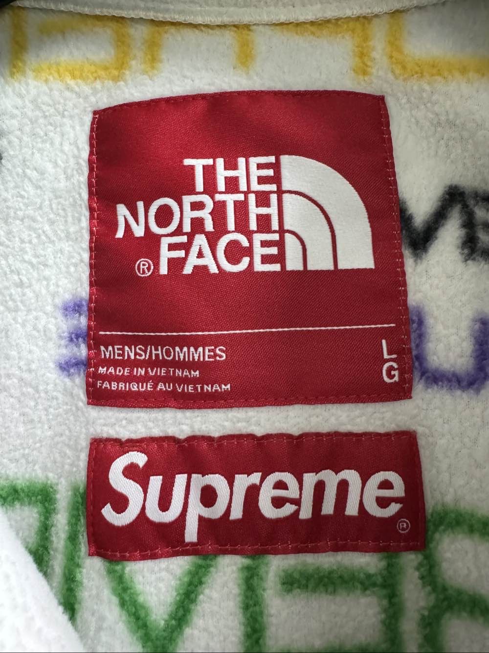 Supreme Supreme x The North Face Logo Fleece Jacket Size L Size US L / EU 52-54 / 3 - 3 Thumbnail
