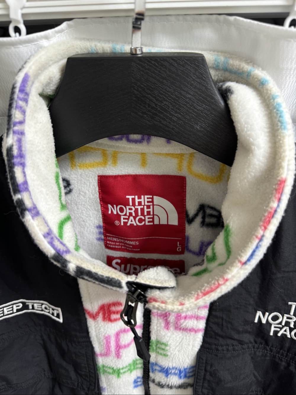 Supreme Supreme x The North Face Logo Fleece Jacket Size L Size US L / EU 52-54 / 3 - 7 Thumbnail