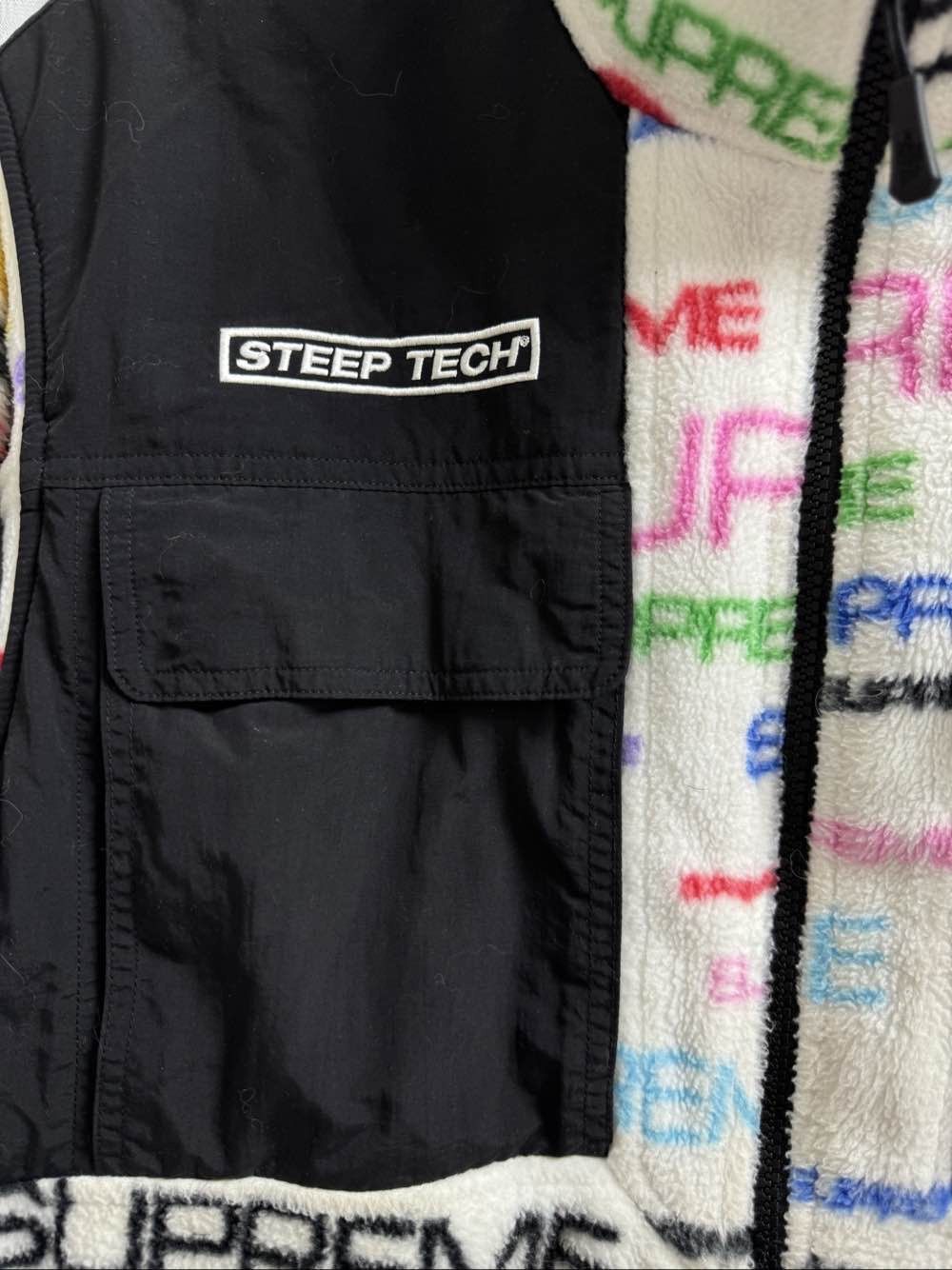 Supreme Supreme x The North Face Logo Fleece Jacket Size L Size US L / EU 52-54 / 3 - 6 Thumbnail