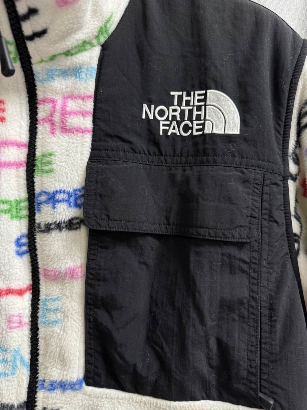 Supreme Supreme x The North Face Logo Fleece Jacket Size L Size US L / EU 52-54 / 3 - 5 Thumbnail