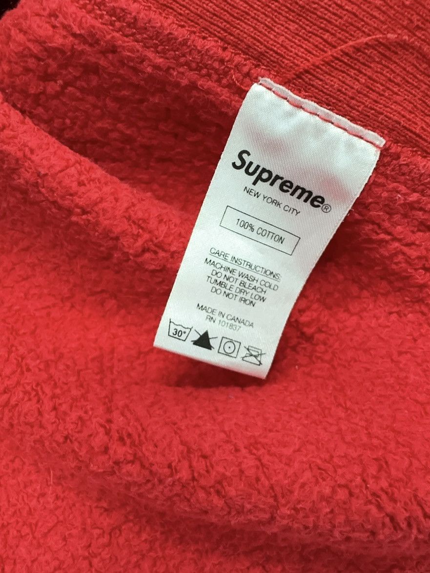 Supreme Supreme Cross Box Logo Hoodie Red Size L Size US L / EU 52-54 / 3 - 4 Thumbnail