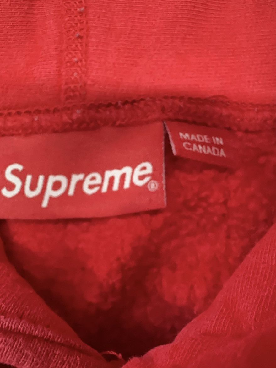 Supreme Supreme Cross Box Logo Hoodie Red Size L Size US L / EU 52-54 / 3 - 3 Thumbnail