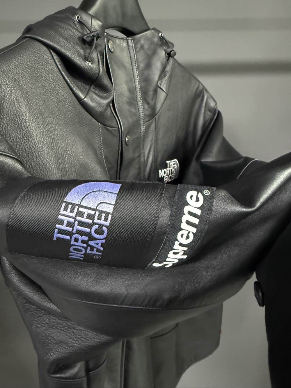 Supreme Supreme x The North Face Leather Mountain Parka Size M Size US M / EU 48-50 / 2 - 5 Thumbnail
