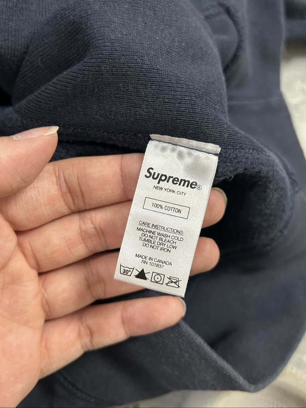 Supreme Supreme Cross Box Logo Hooded Sweatshirt US M Size US M / EU 48-50 / 2 - 4 Thumbnail