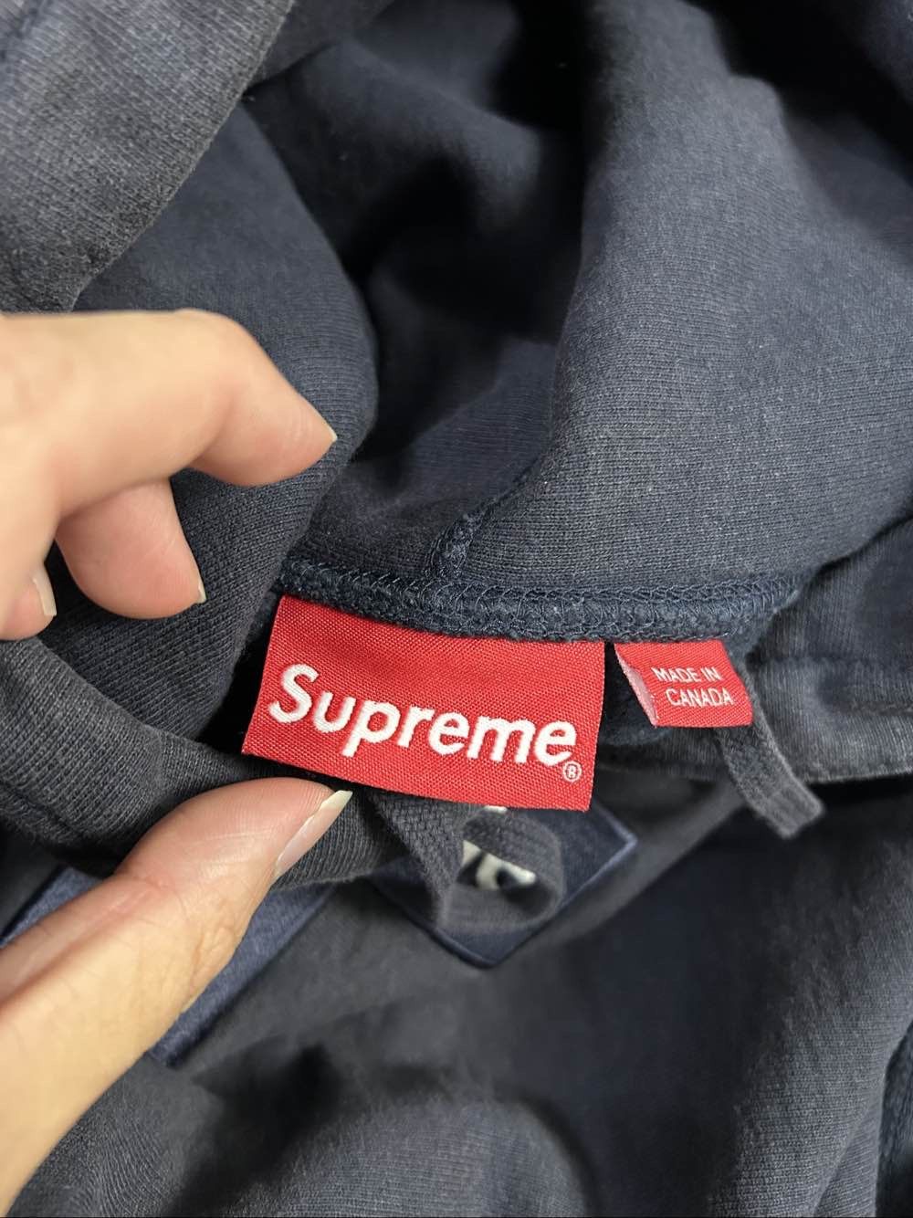 Supreme Supreme Cross Box Logo Hooded Sweatshirt US M Size US M / EU 48-50 / 2 - 3 Thumbnail