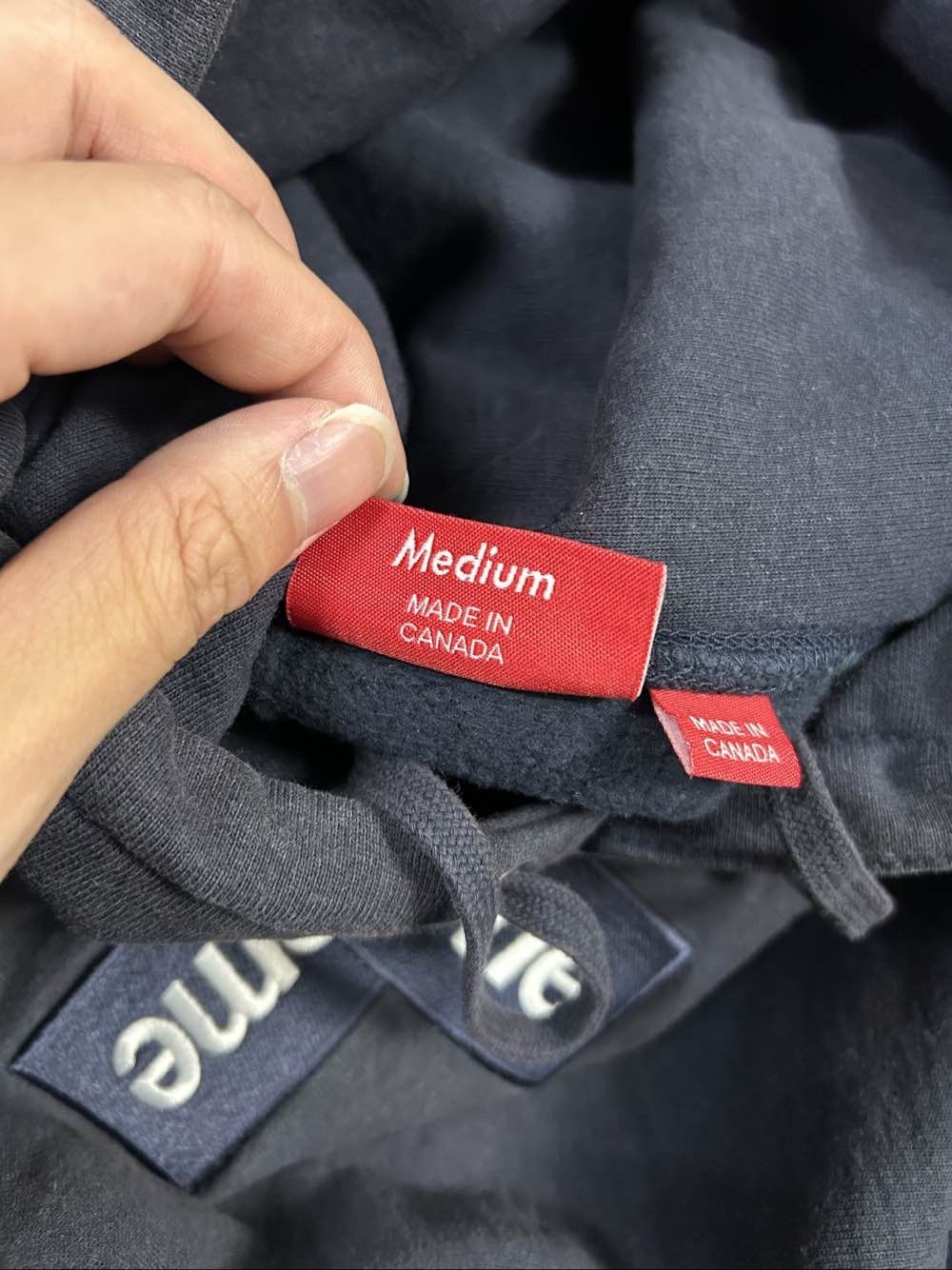 Supreme Supreme Cross Box Logo Hooded Sweatshirt US M Size US M / EU 48-50 / 2 - 5 Thumbnail