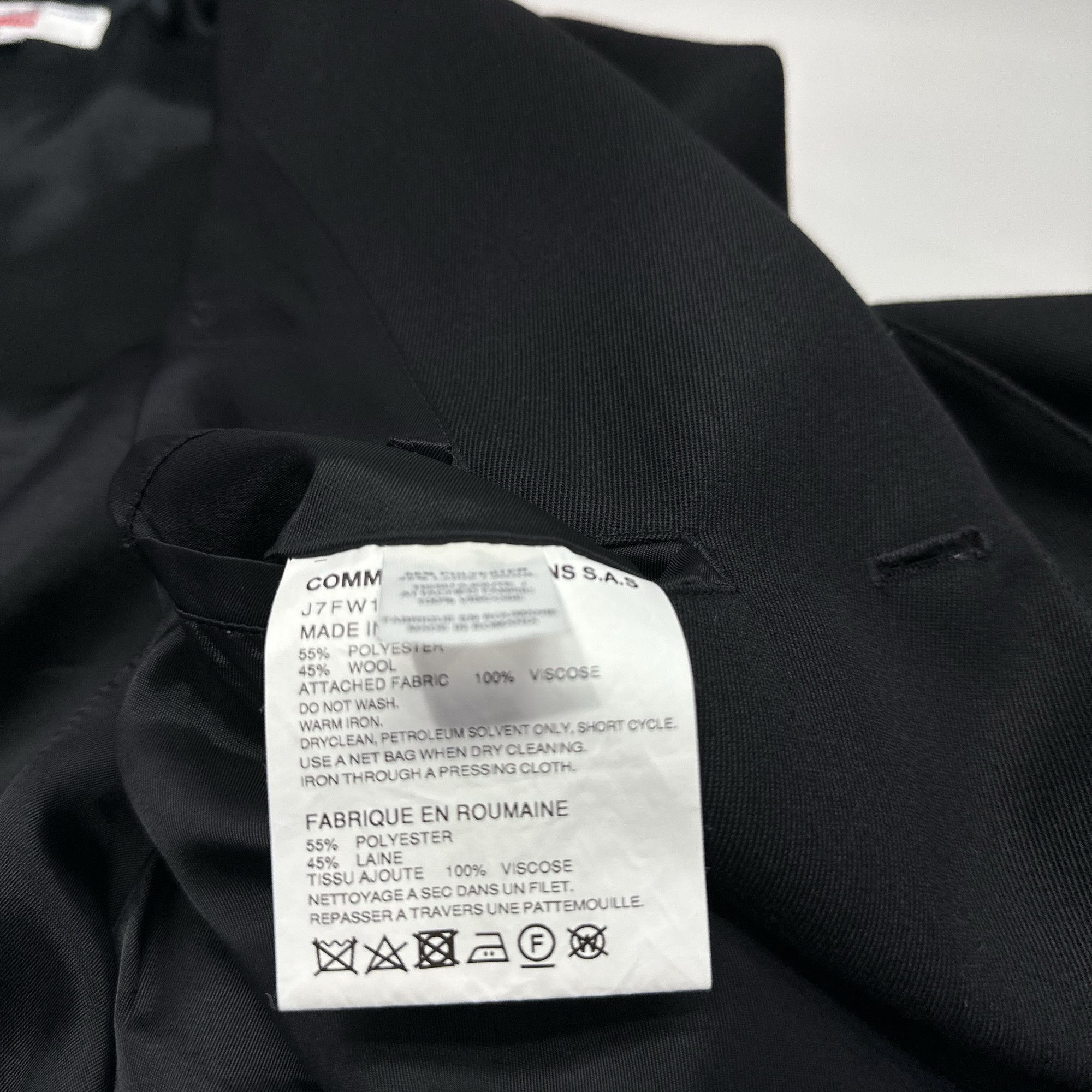 Supreme Supreme x COMME des GARÇONS SHIRT Wool Overcoat L Size US L / EU 52-54 / 3 - 3 Thumbnail