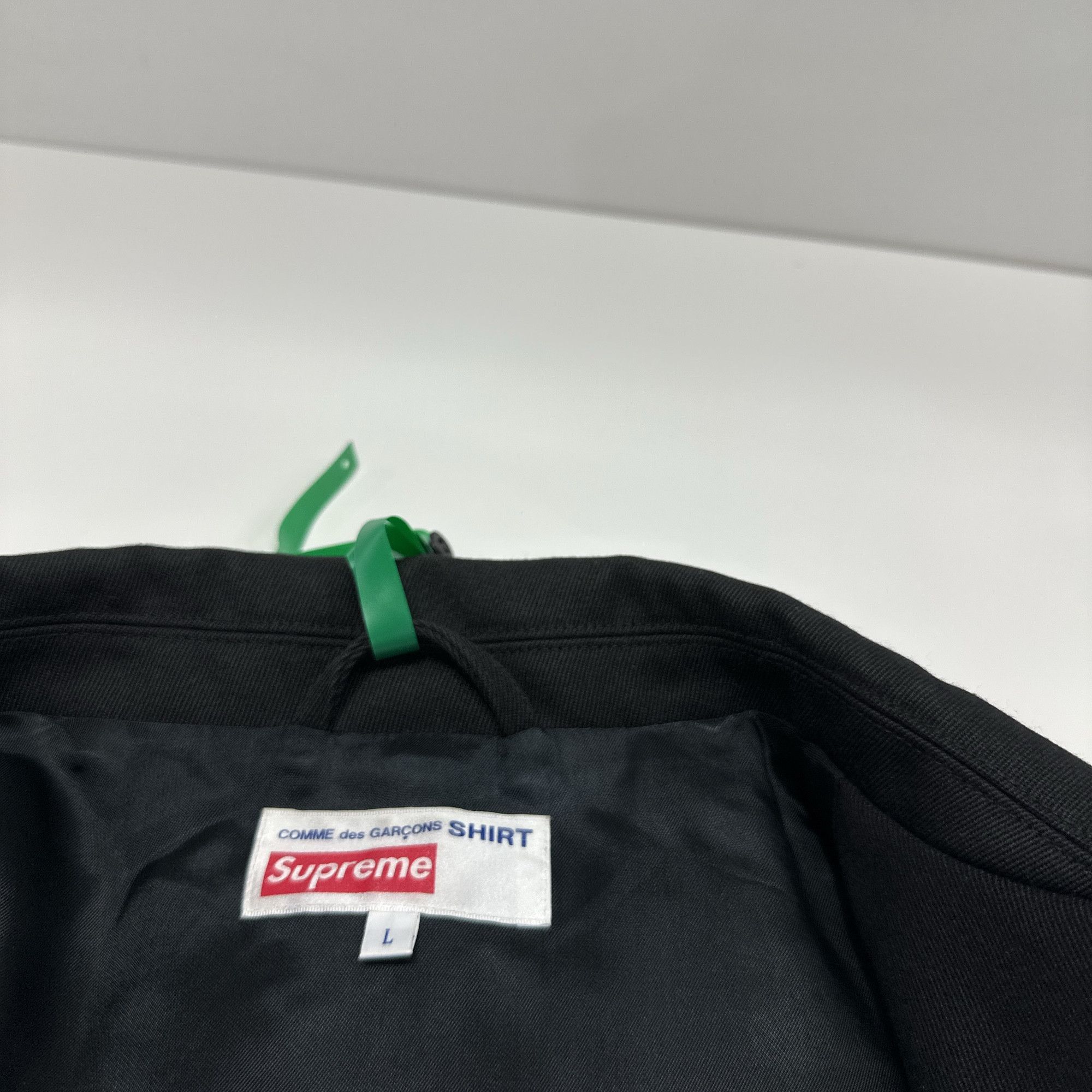 Supreme Supreme x COMME des GARÇONS SHIRT Wool Overcoat L Size US L / EU 52-54 / 3 - 4 Thumbnail