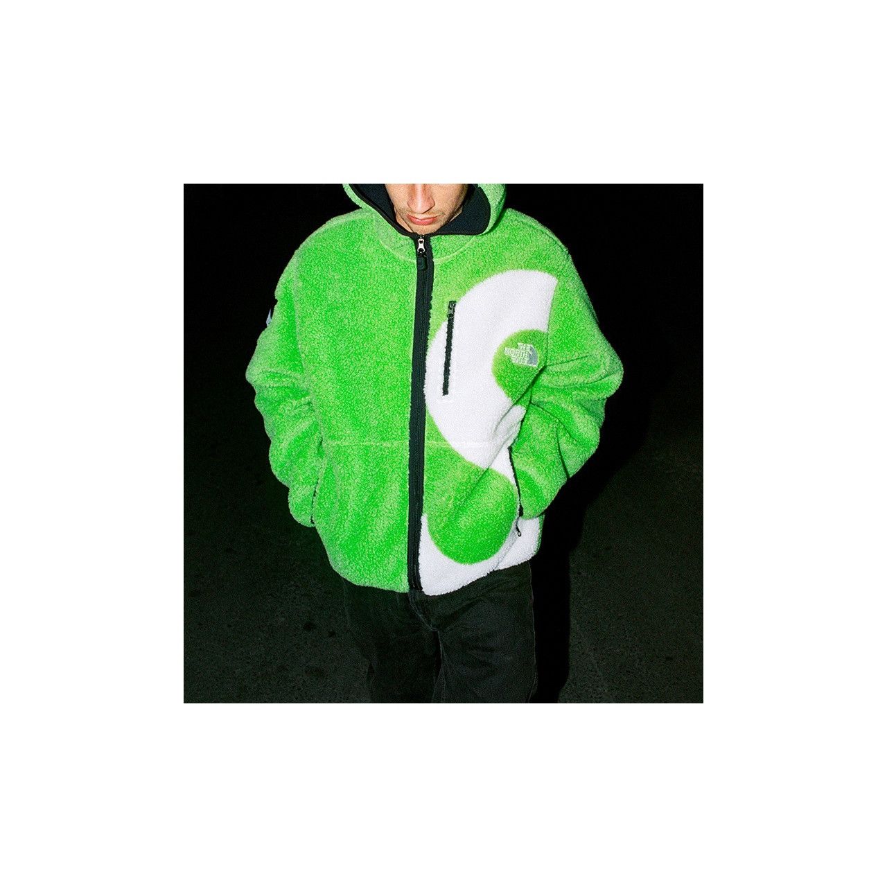 Supreme × The North Face Supreme x The North Face S Logo Fleece Jacket Size L Size US L / EU 52-54 / 3 - 5 Thumbnail