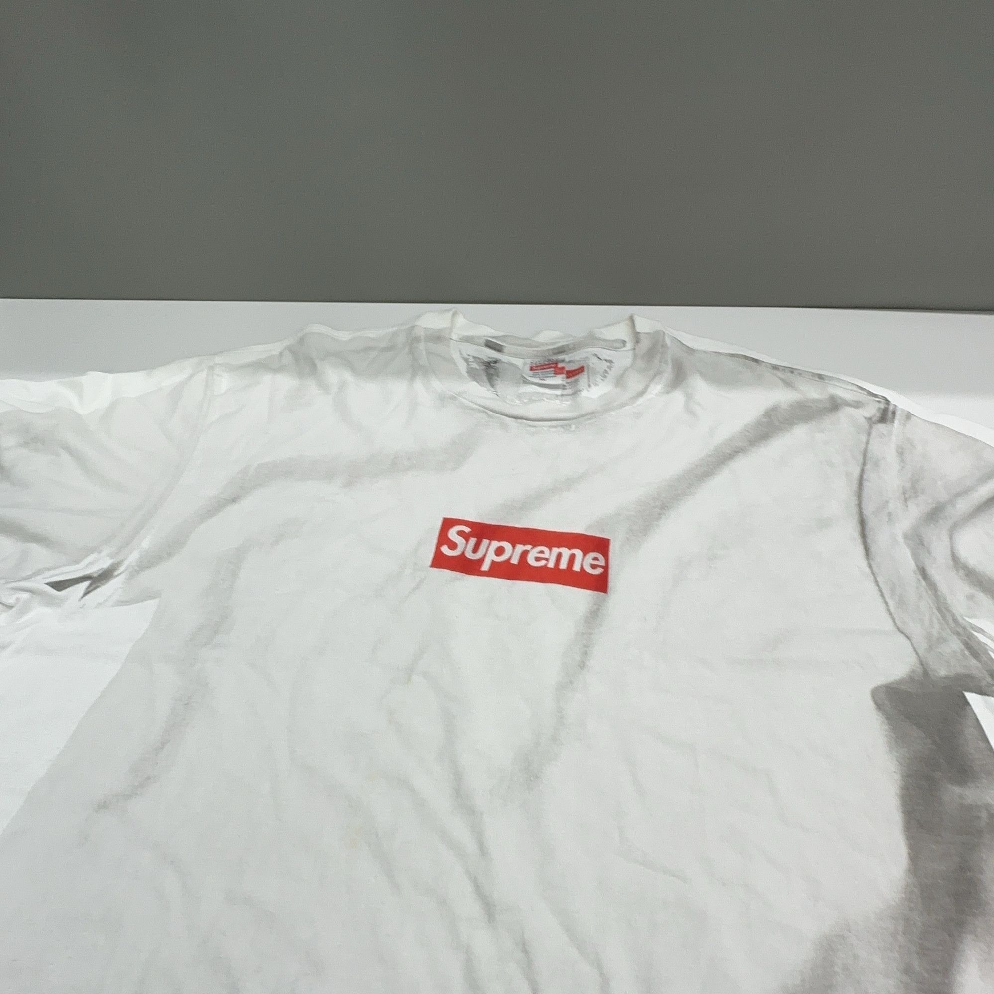 MM6 × Supreme Supreme x MM6 Maison Margiela Box Logo T-Shirt US XL Size US XL / EU 56 / 4 - 7 Thumbnail