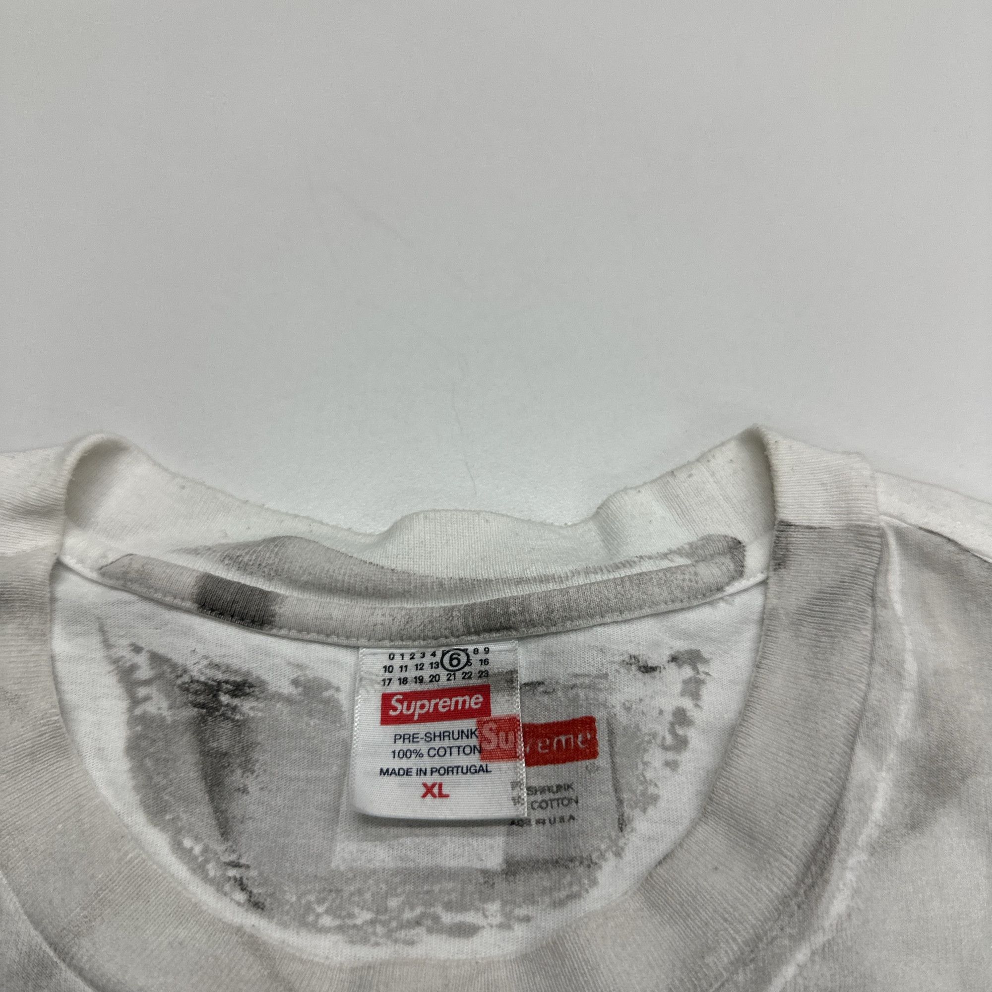MM6 × Supreme Supreme x MM6 Maison Margiela Box Logo T-Shirt US XL Size US XL / EU 56 / 4 - 3 Thumbnail