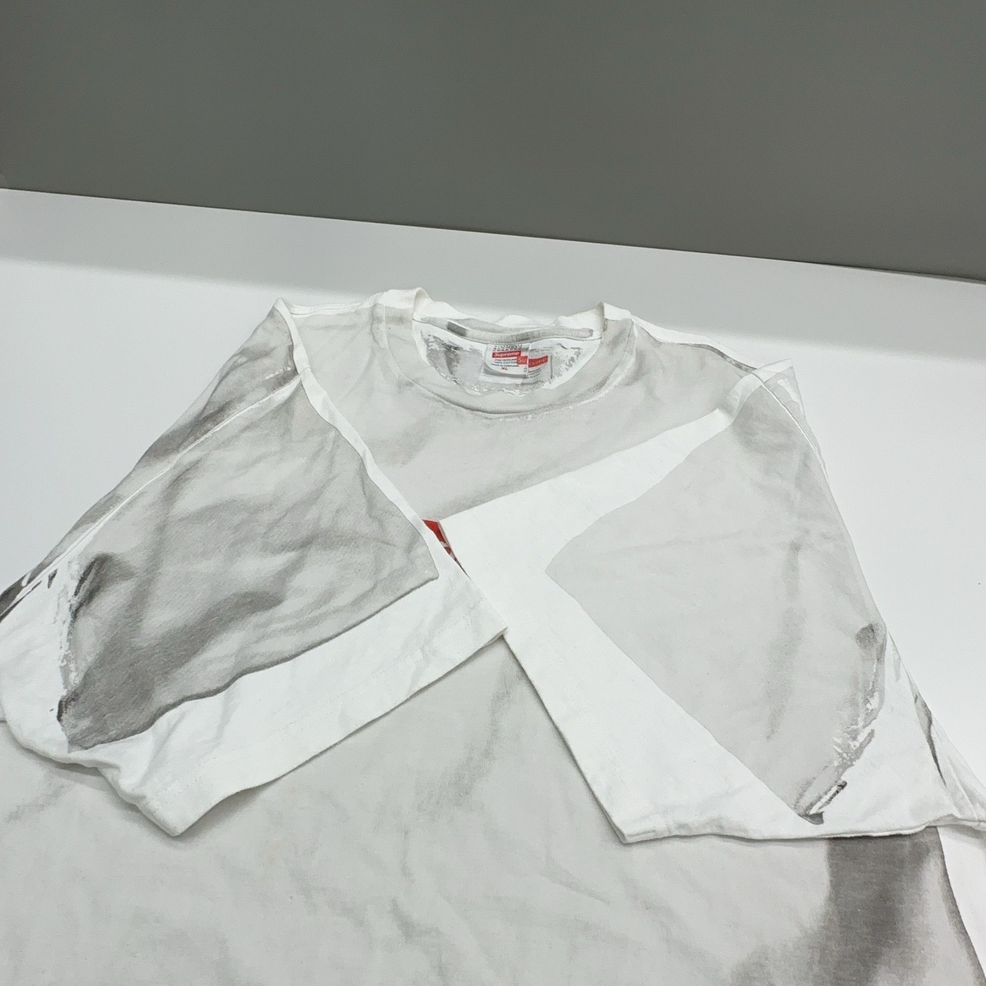 MM6 × Supreme Supreme x MM6 Maison Margiela Box Logo T-Shirt US XL Size US XL / EU 56 / 4 - 11 Thumbnail