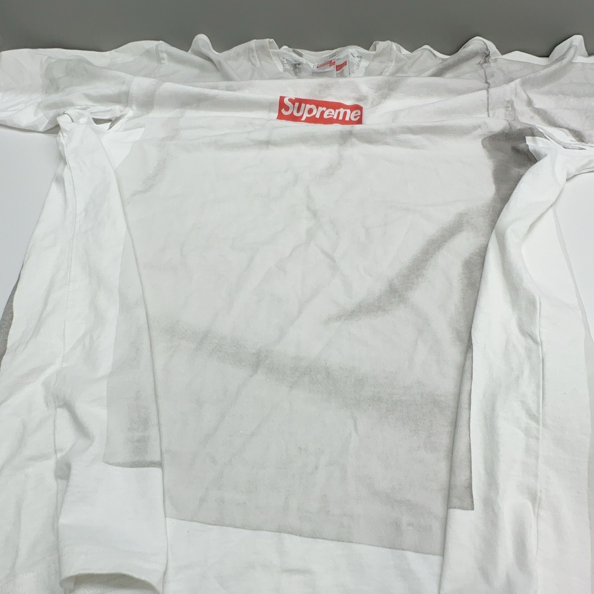 MM6 × Supreme Supreme x MM6 Maison Margiela Box Logo T-Shirt US XL Size US XL / EU 56 / 4 - 8 Thumbnail