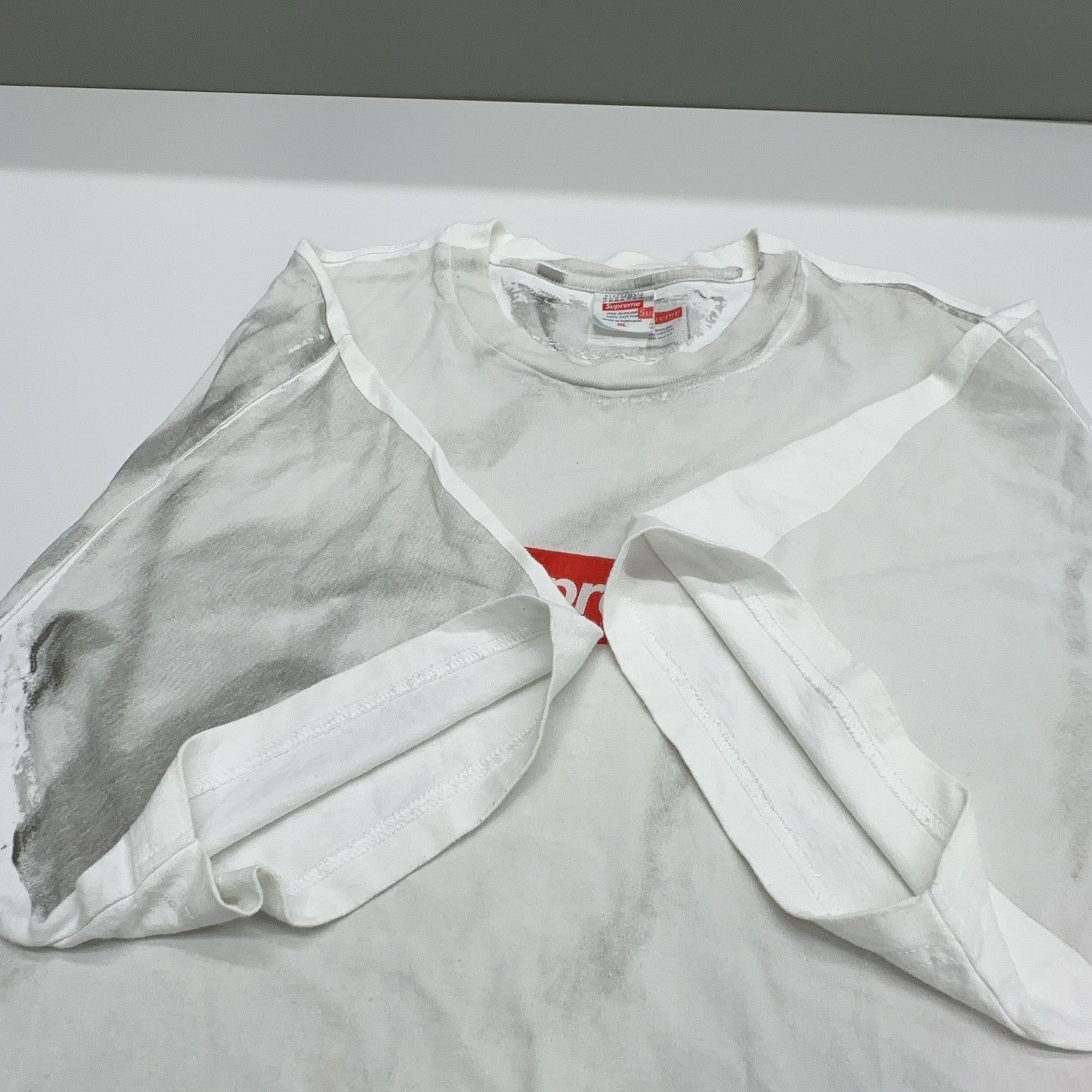 MM6 × Supreme Supreme x MM6 Maison Margiela Box Logo T-Shirt US XL Size US XL / EU 56 / 4 - 12 Thumbnail