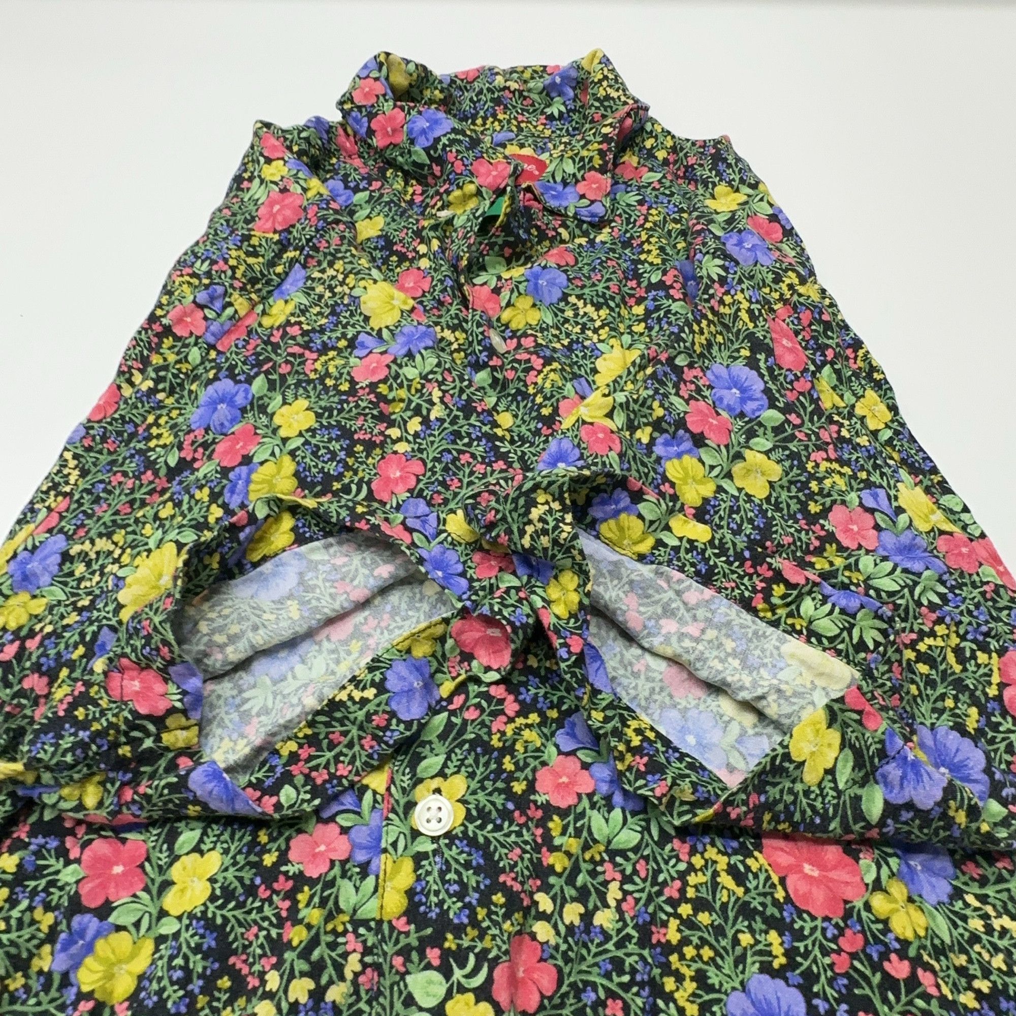 Supreme Supreme Mini Floral Rayon Short Sleeve Shirt Size M Size US M / EU 48-50 / 2 - 6 Thumbnail