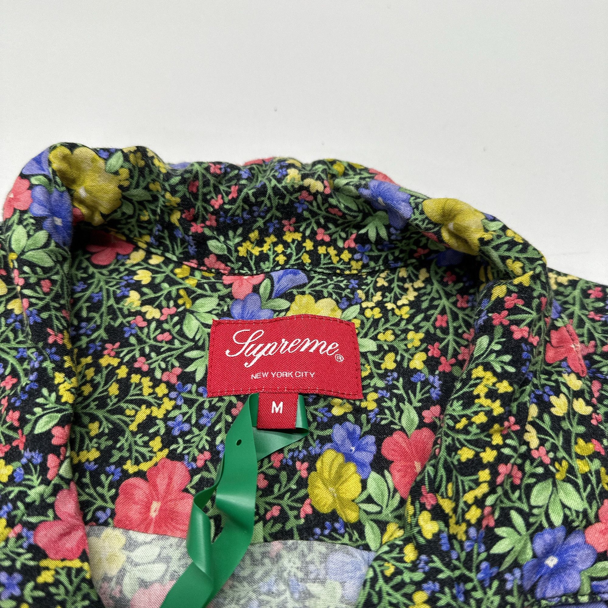Supreme Supreme Mini Floral Rayon Short Sleeve Shirt Size M Size US M / EU 48-50 / 2 - 3 Thumbnail