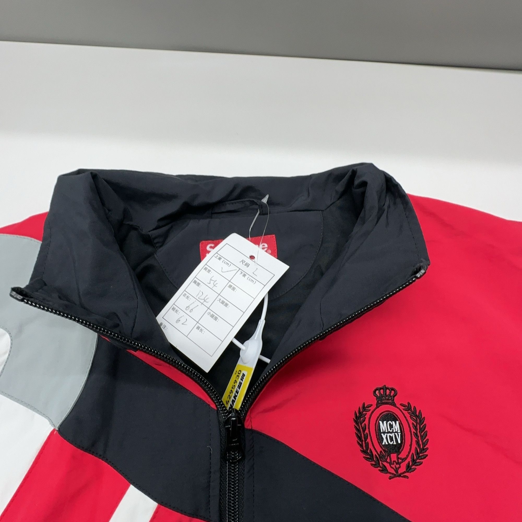 Supreme Supreme Big Letter Track Jacket Size L Size US L / EU 52-54 / 3 - 5 Thumbnail