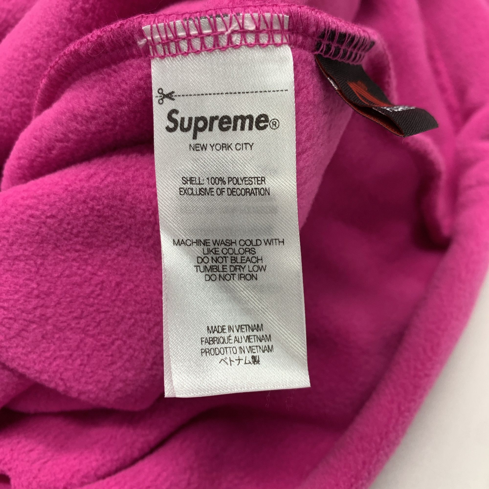 Supreme Supreme Polartec Half Zip Hooded Sweatshirt Size L Size US L / EU 52-54 / 3 - 3 Thumbnail