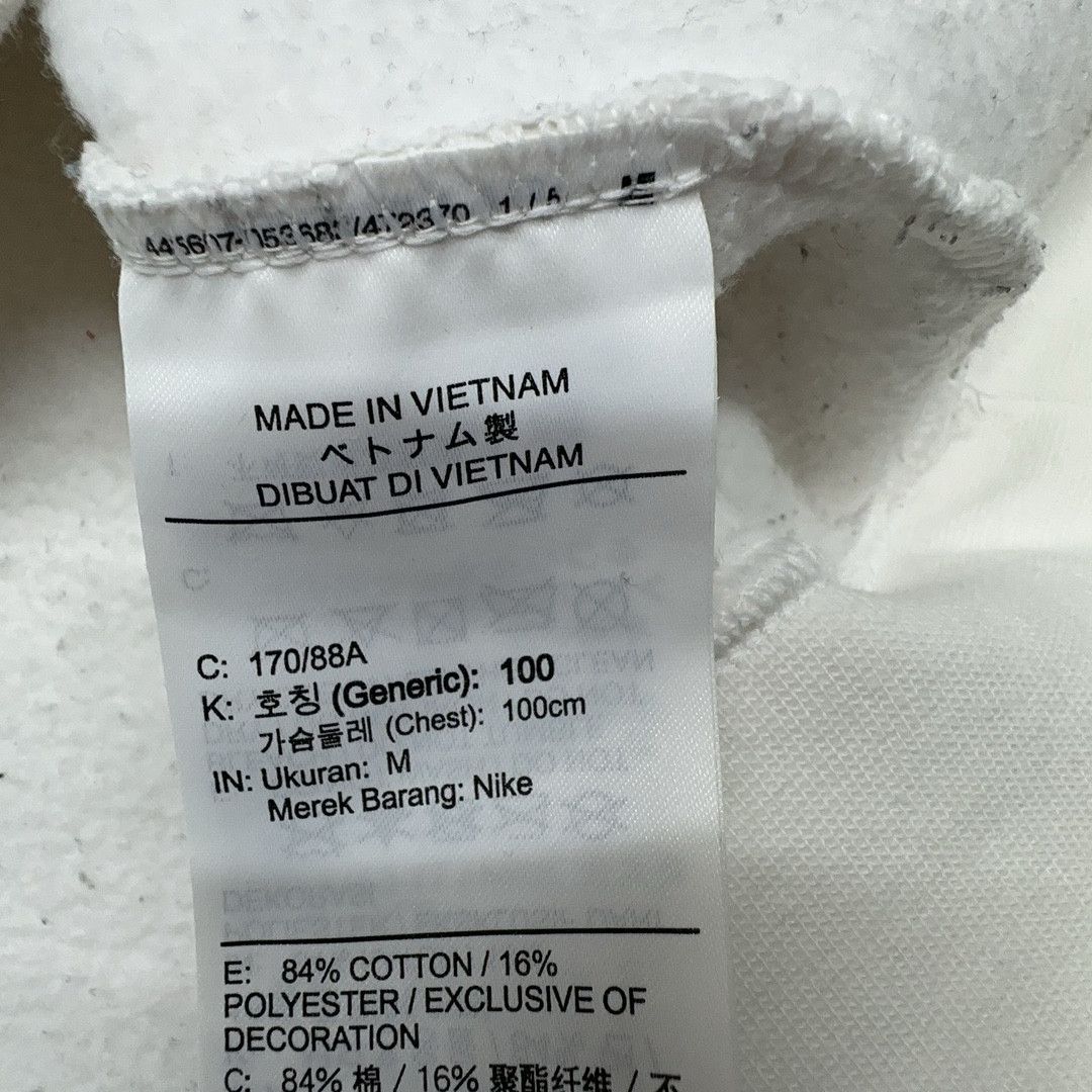 Supreme Supreme x Nike Logo Hoodie White Size M Size US M / EU 48-50 / 2 - 4 Thumbnail