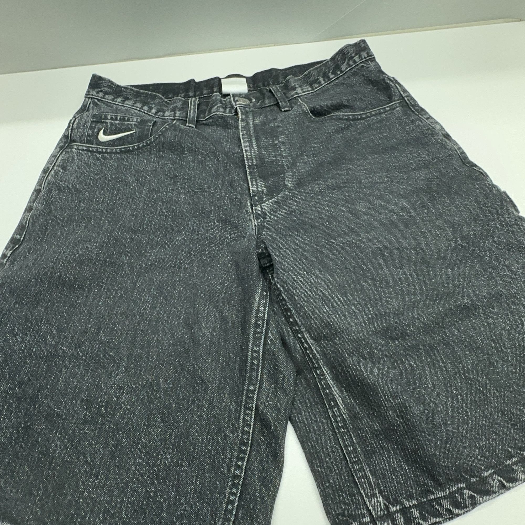 Supreme Supreme x Nike Logo Denim Shorts Size 30 Size US 30 / EU 46 - 8 Thumbnail