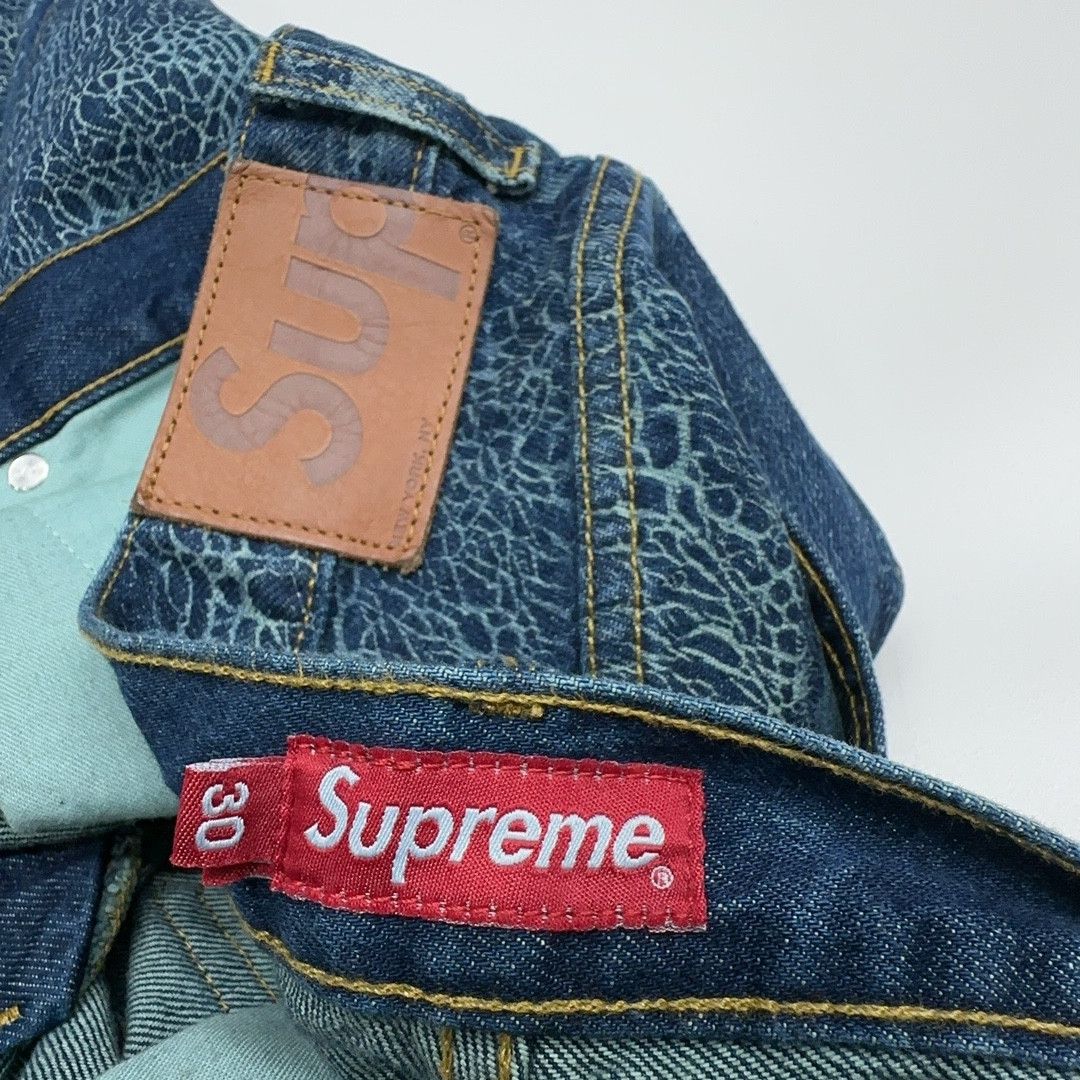 Supreme Supreme Crackle Jeans Size 30 Size US 30 / EU 46 - 4 Thumbnail