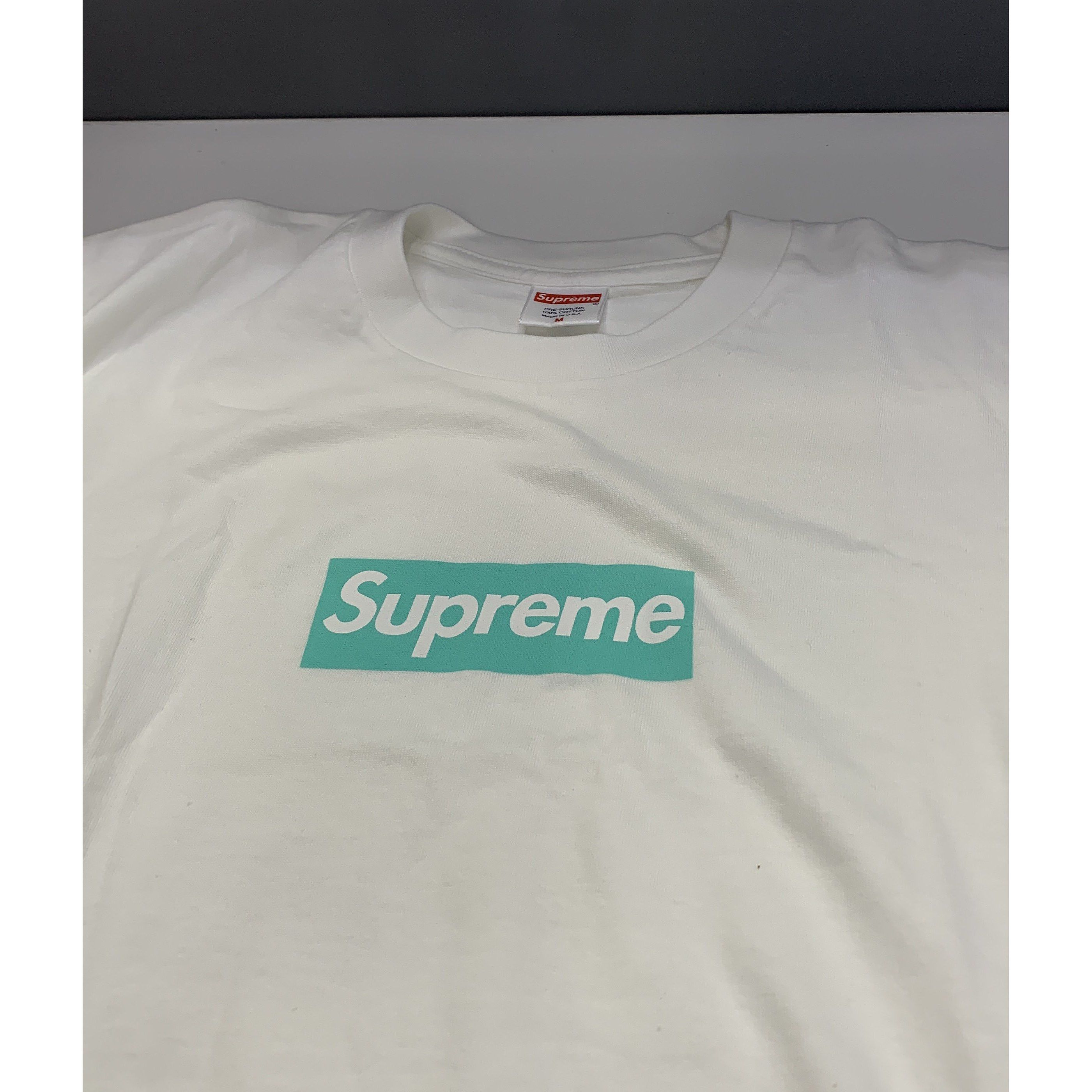 Supreme Supreme x Tiffany & Co. Box Logo T-Shirt Size M Size US M / EU 48-50 / 2 - 5 Thumbnail