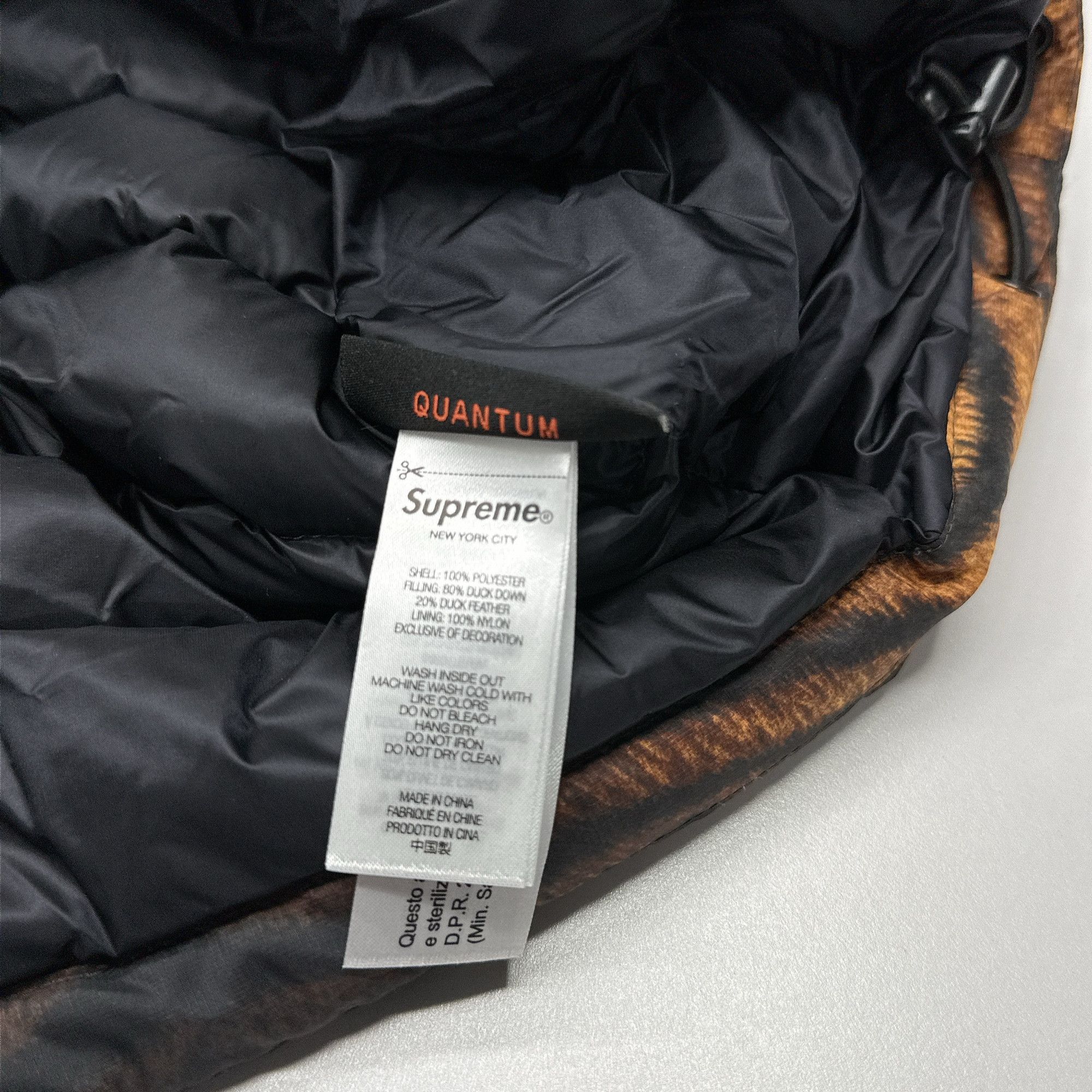 Supreme Supreme Tiger Print Micro Down Pullover Size XXL Size US XXL / EU 58 / 5 - 5 Thumbnail