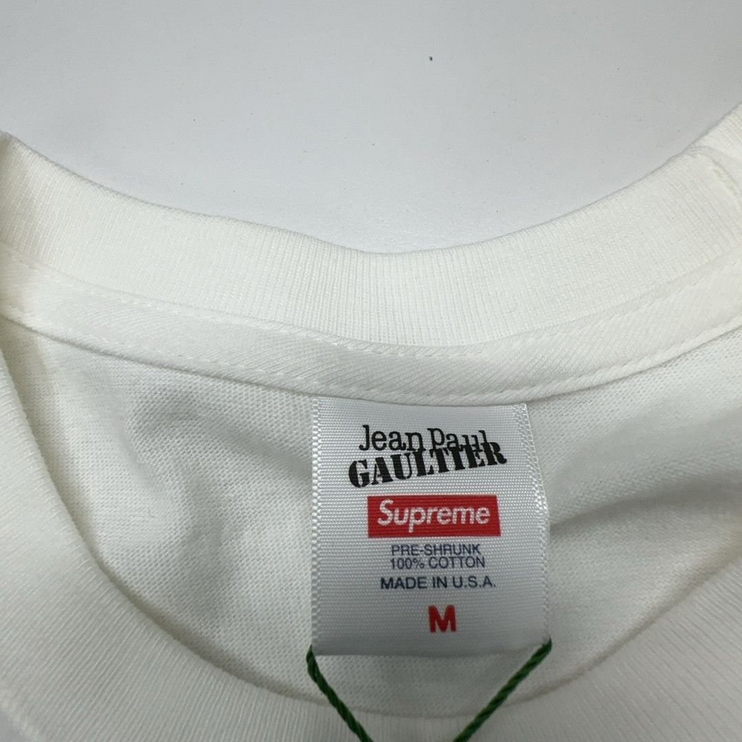 Supreme Supreme x Jean Paul Gaultier Logo T-Shirt Size M Size US M / EU 48-50 / 2 - 3 Thumbnail