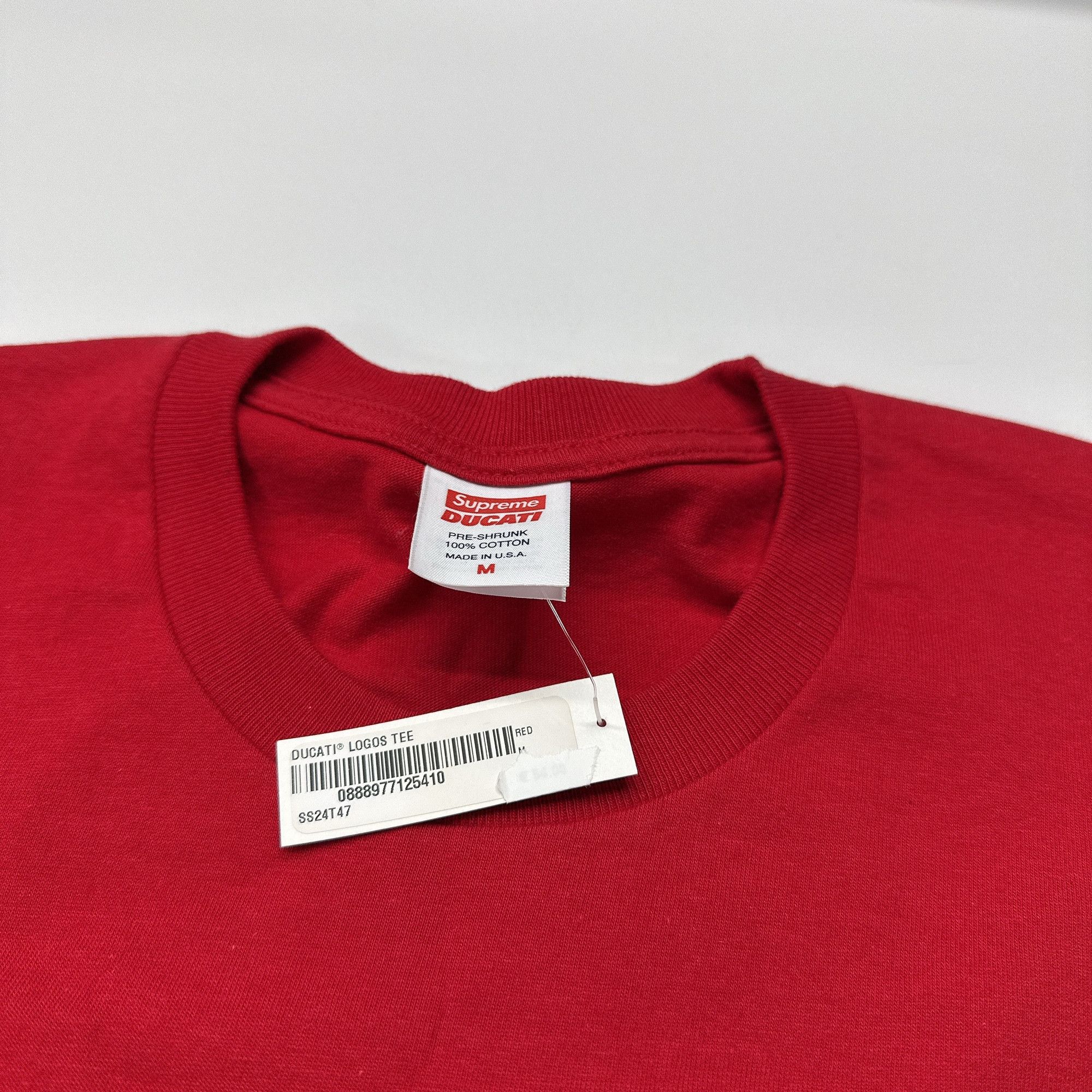 Supreme Supreme x Ducati Logo T-Shirt Size M Size US M / EU 48-50 / 2 - 4 Thumbnail