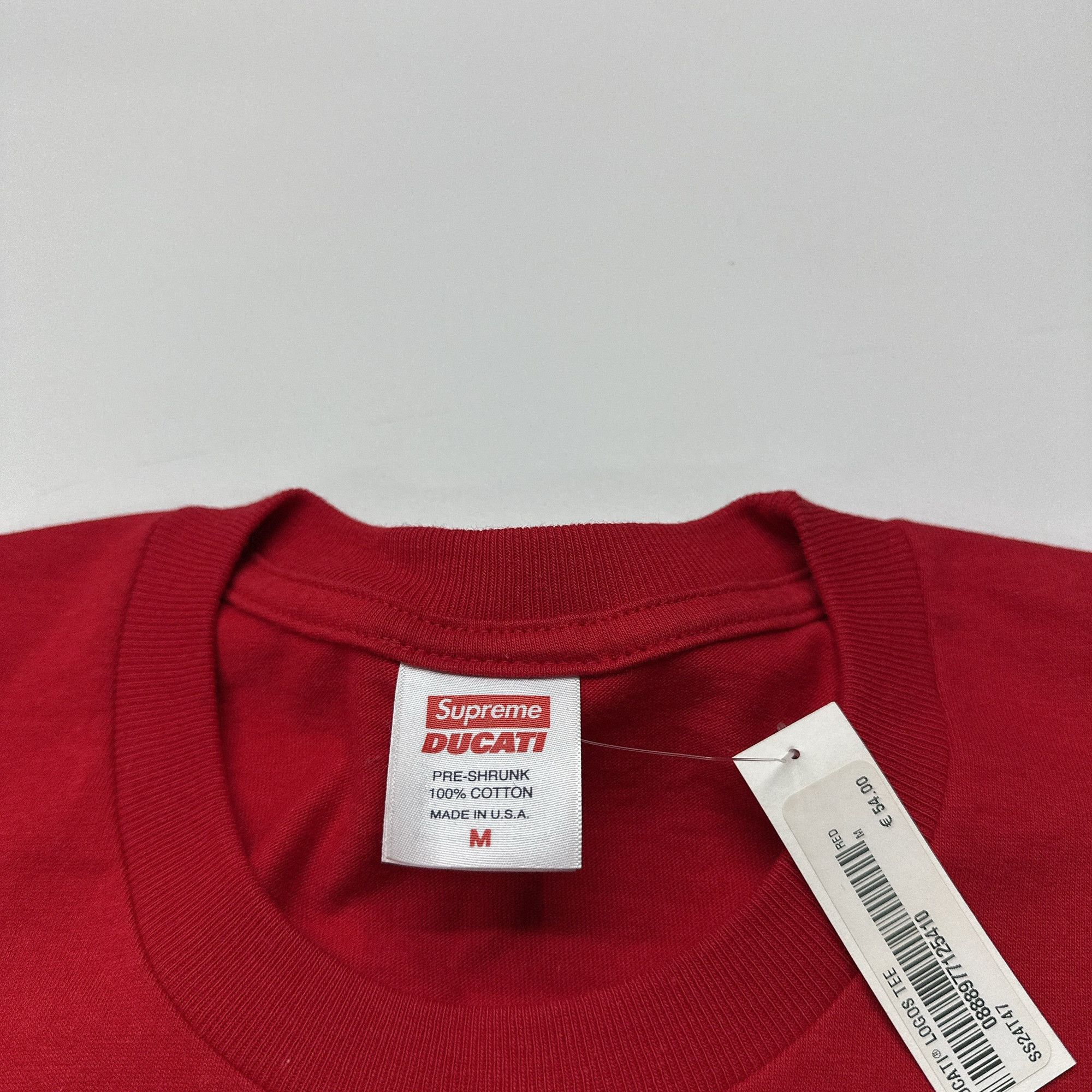 Supreme Supreme x Ducati Logo T-Shirt Size M Size US M / EU 48-50 / 2 - 3 Thumbnail