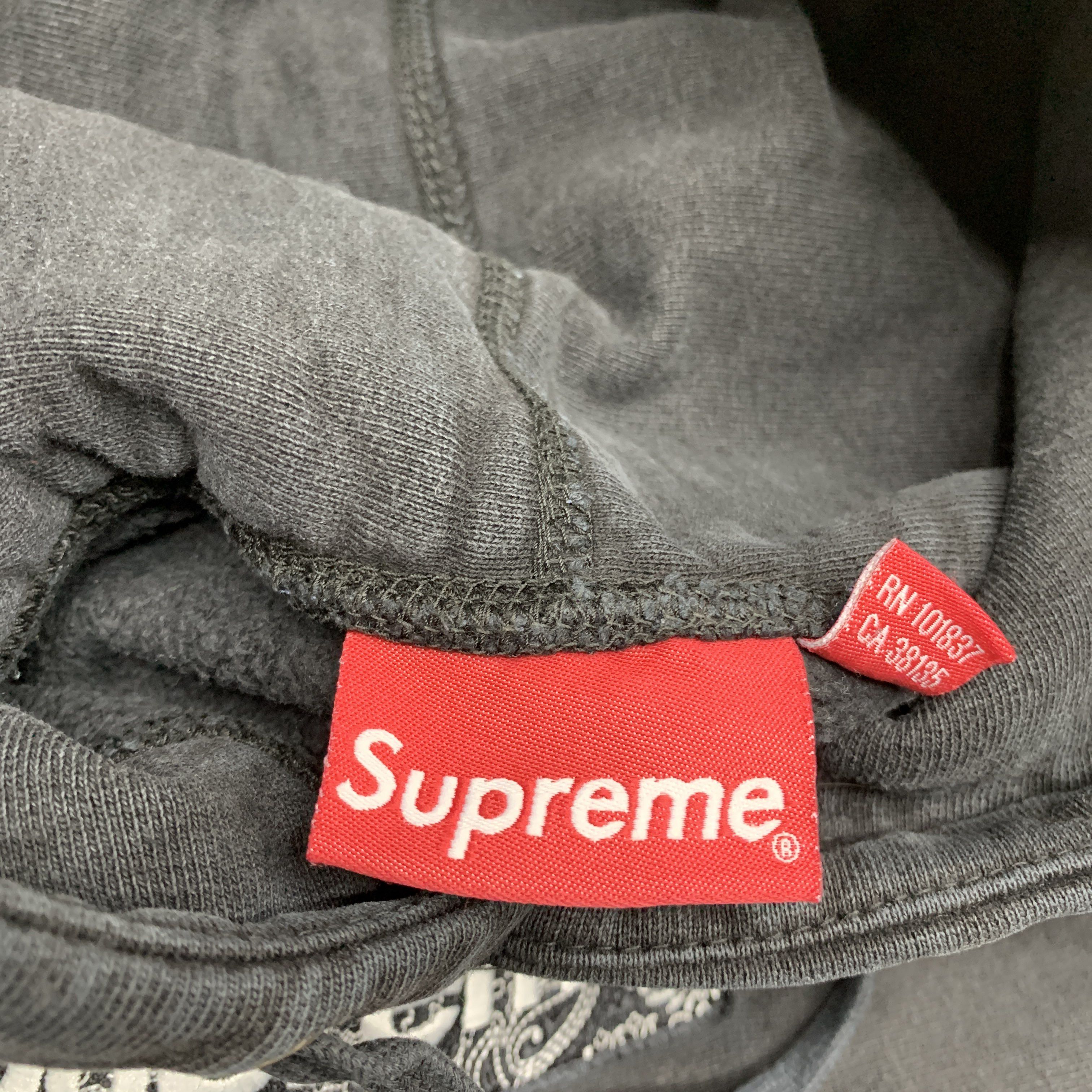 Supreme Supreme Bandana Box Logo Hoodie Black Size M Size US M / EU 48-50 / 2 - 3 Thumbnail
