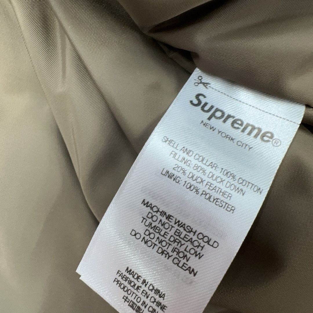 Supreme Supreme x Schott Canvas Down Trucker Jacket Size M Size US M / EU 48-50 / 2 - 4 Thumbnail