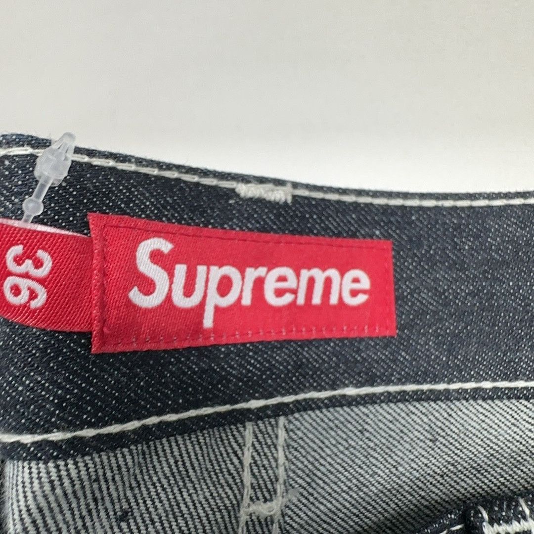 Supreme Supreme Contrast Stitch Double Knee Denim Jeans Size 36 Size US 36 / EU 52 - 4 Thumbnail