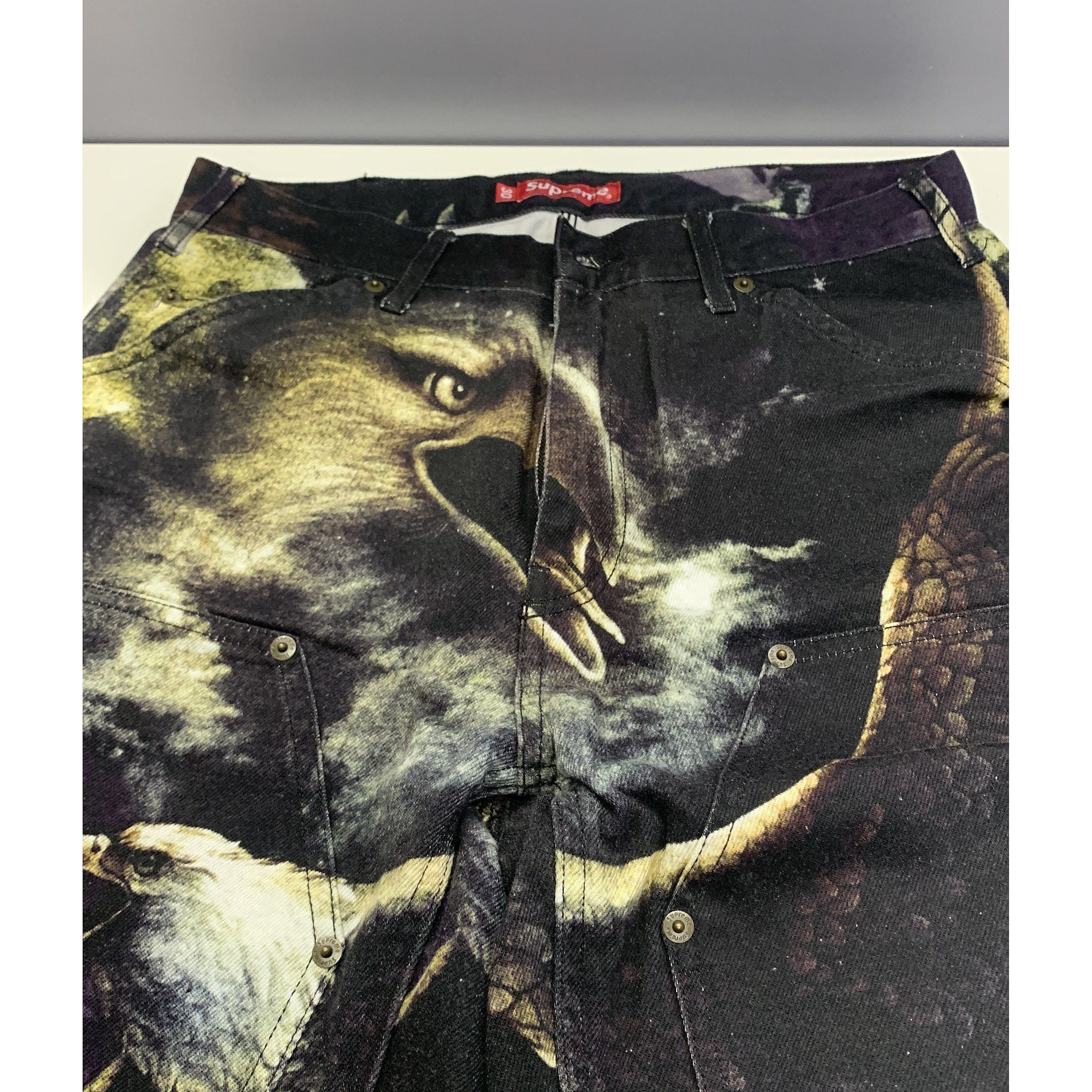 Supreme Supreme Eagle Print Casual Pants Size 30 Size US 30 / EU 46 - 7 Thumbnail