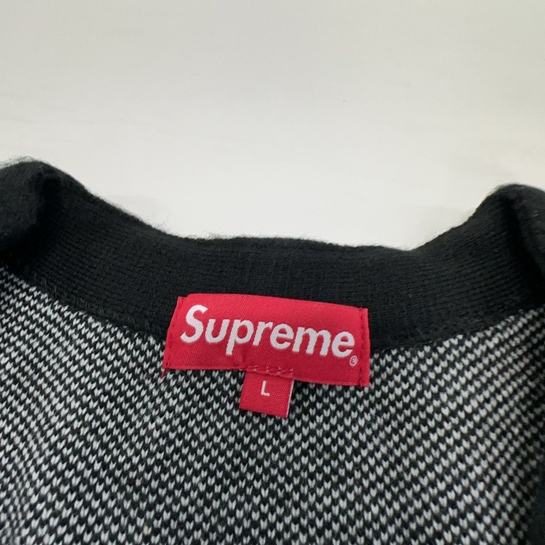 Supreme Supreme Brushed Checkerboard Cardigan Size L Size US L / EU 52-54 / 3 - 3 Thumbnail
