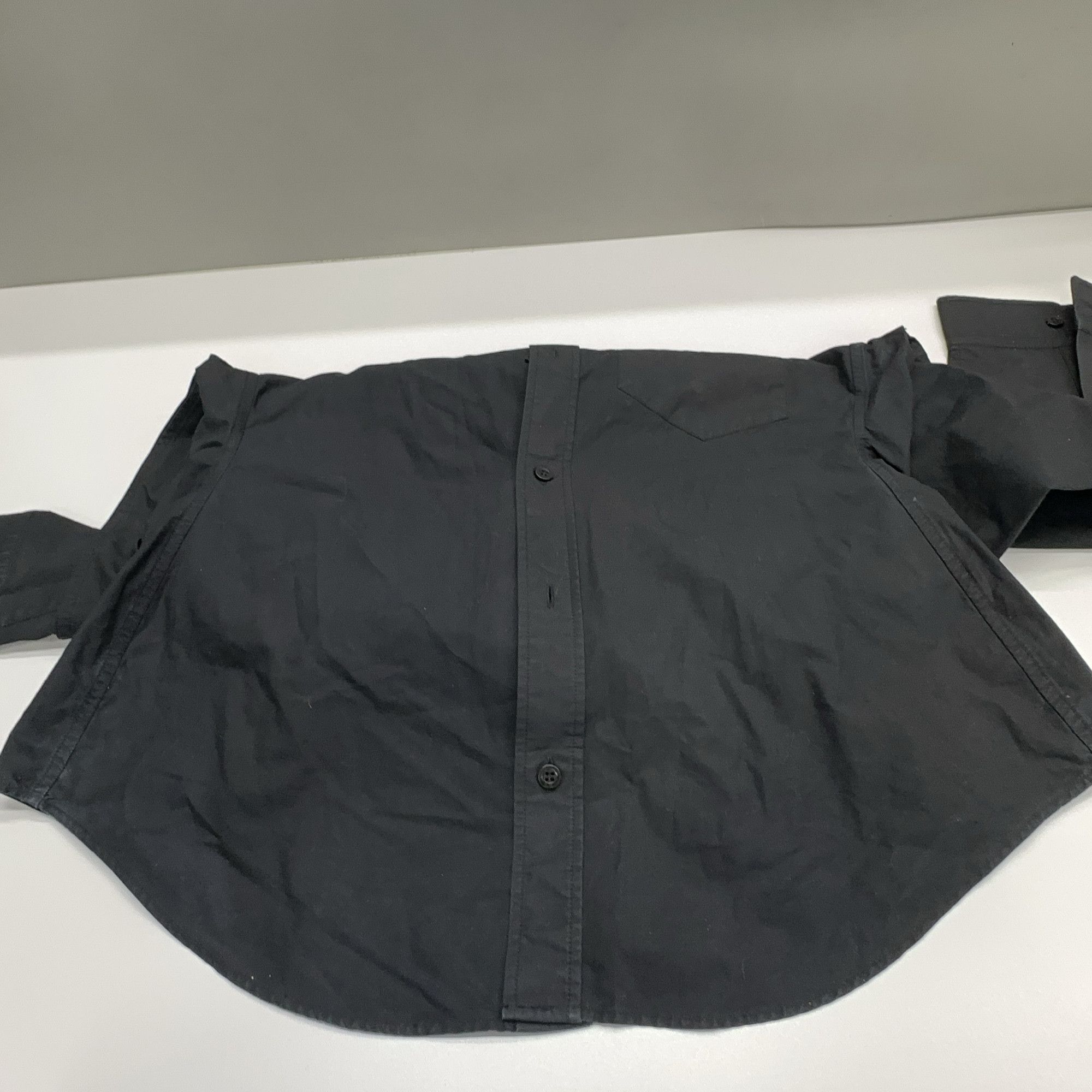 Balenciaga Balenciaga Logo Embroidery Button Up Shirt Size S Size US S / EU 44-46 / 1 - 8 Thumbnail