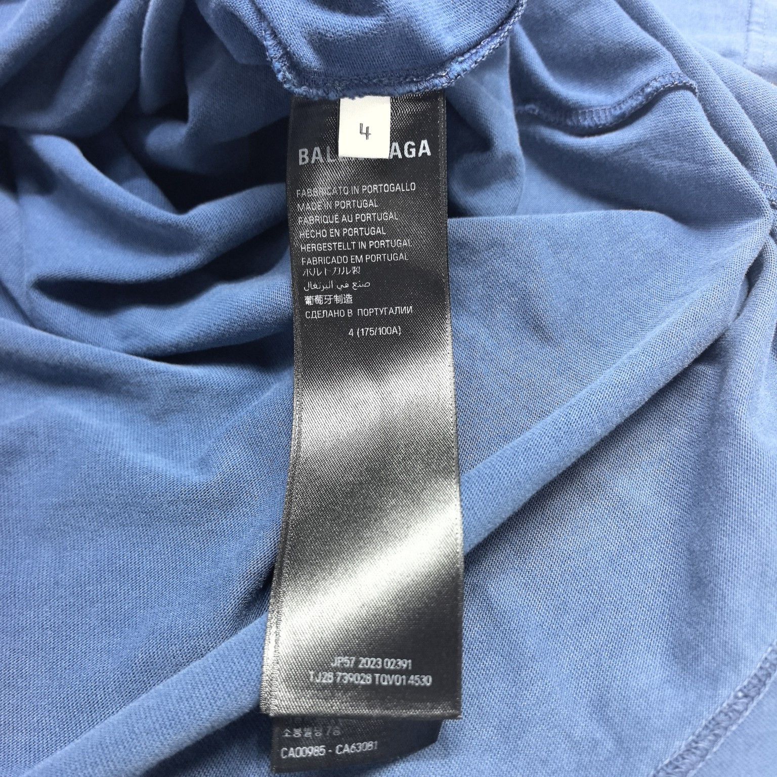 Balenciaga Balenciaga Eiffel Tower Graphic T-Shirt Size XL Size US XL / EU 56 / 4 - 4 Thumbnail