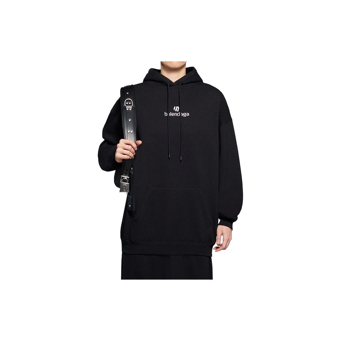 Balenciaga Balenciaga Logo Print Hoodie Black Size S Size S / US 4 / IT 40 - 10 Thumbnail