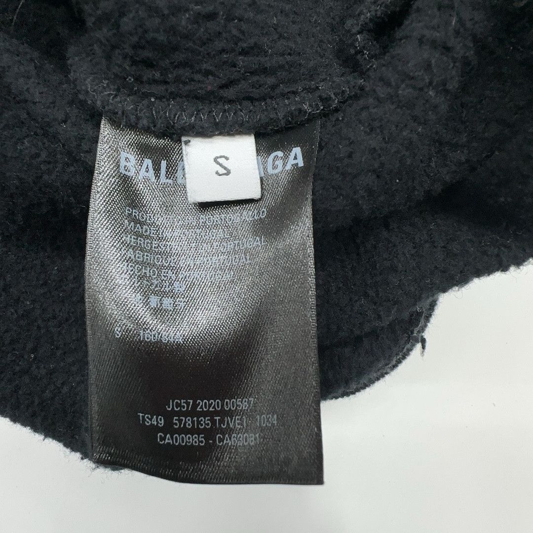 Balenciaga Balenciaga Logo Print Hoodie Black Size S Size S / US 4 / IT 40 - 3 Thumbnail