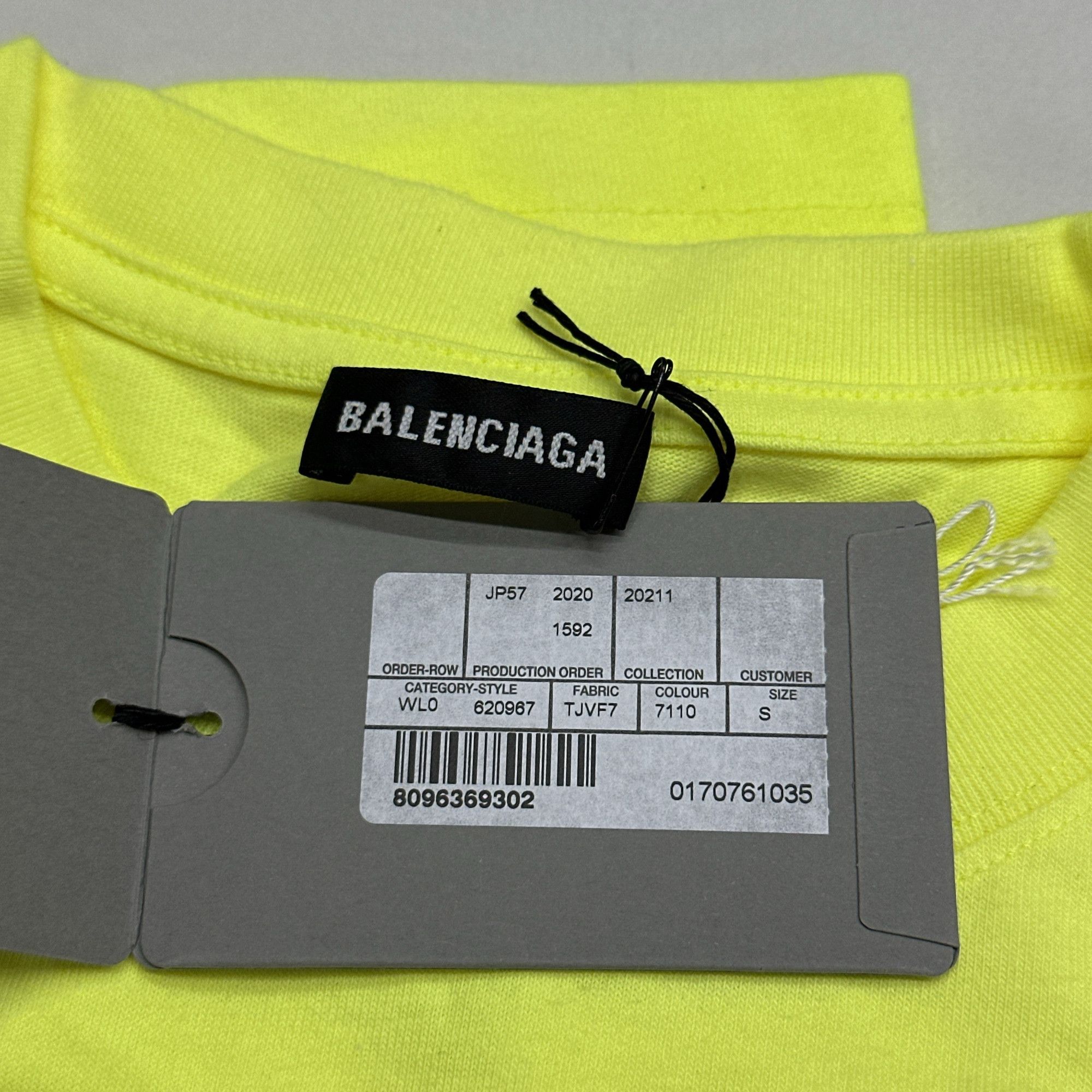 Balenciaga Balenciaga Wave Logo T-Shirt Size S Size US S / EU 44-46 / 1 - 3 Thumbnail
